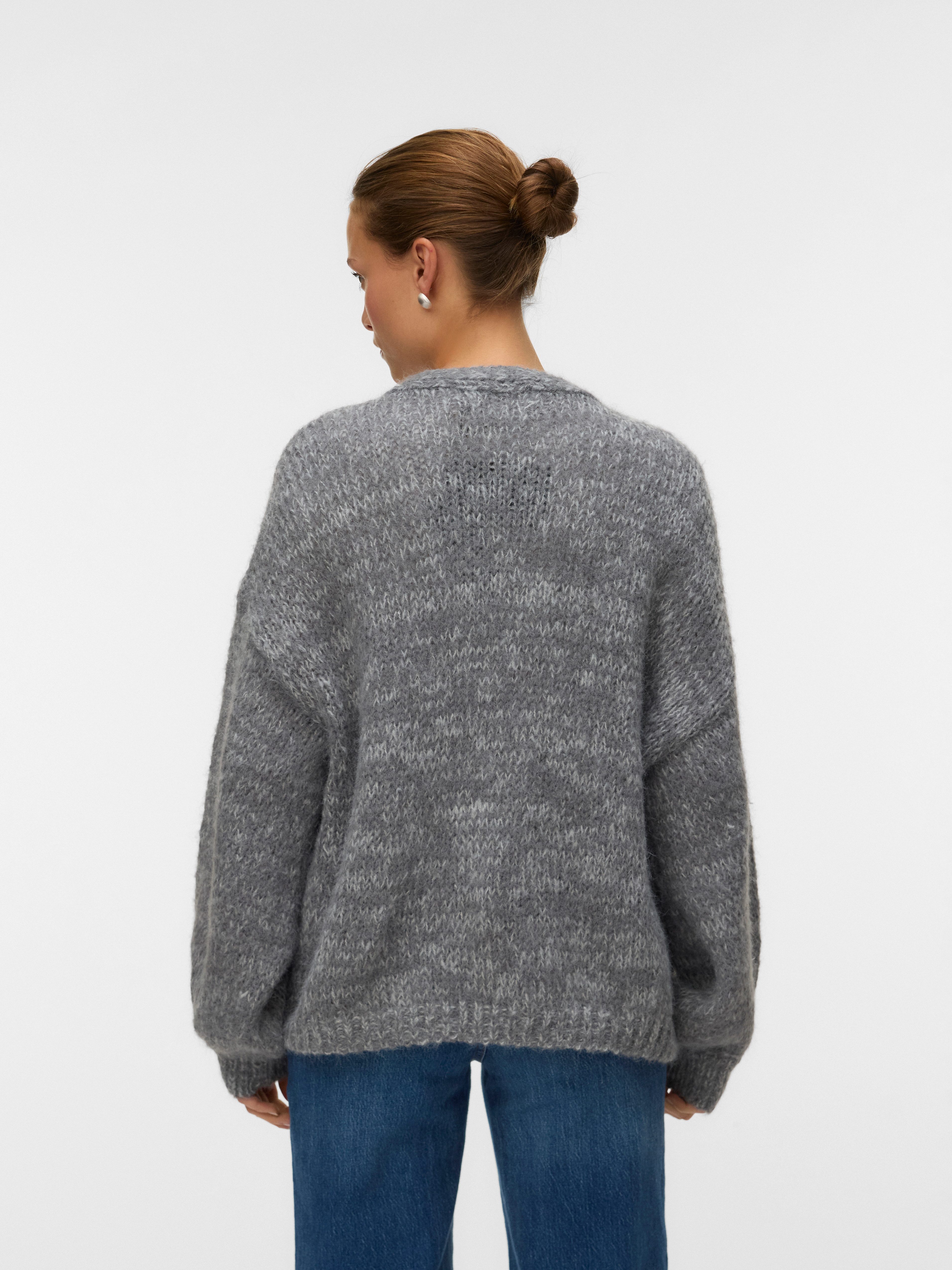 Vero Moda Strickjacke VMMAYBE LS OPEN CARDIGAN GA REP günstig online kaufen