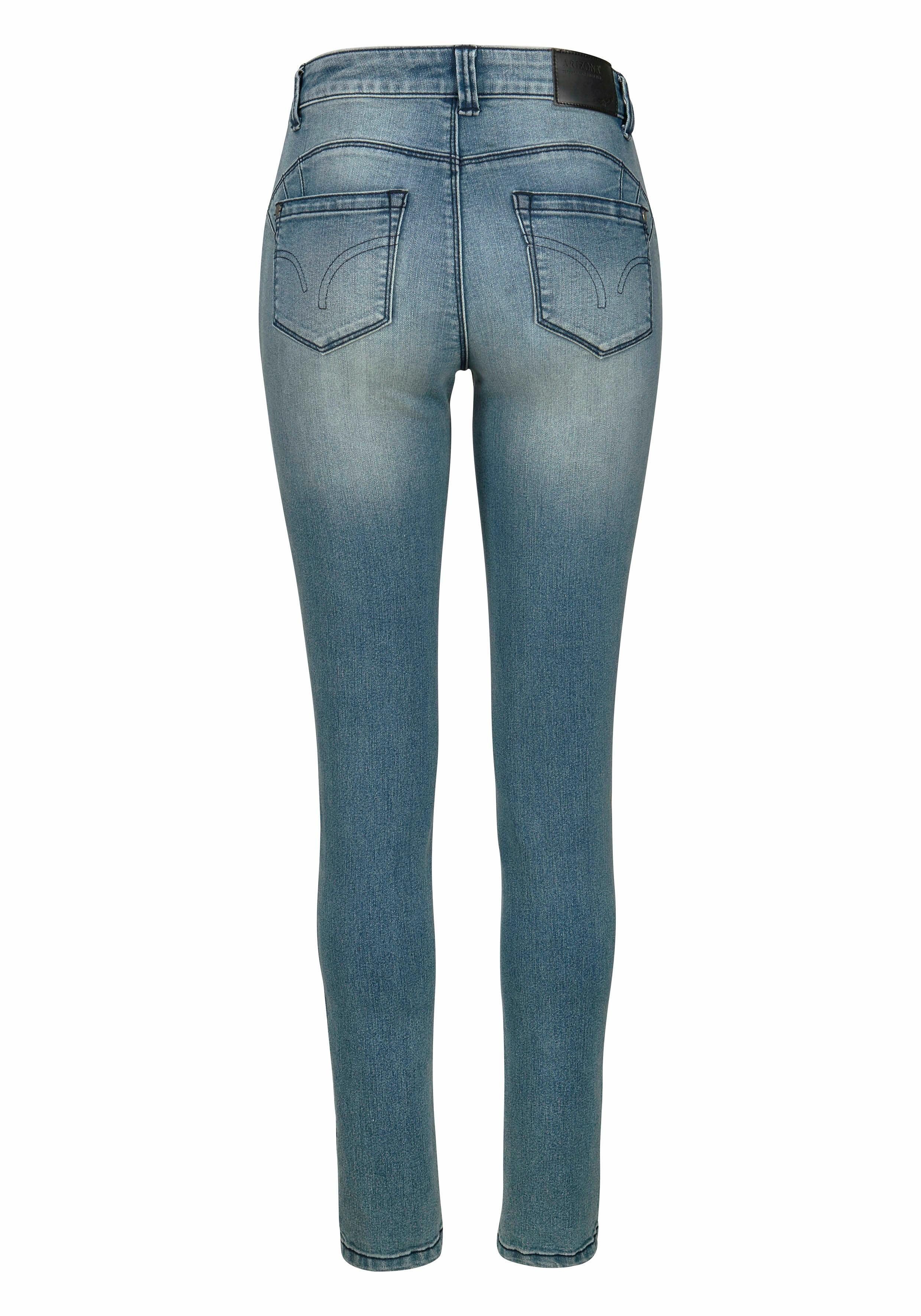 Arizona Skinny-fit-Jeans Shaping blue-used Mid Waist