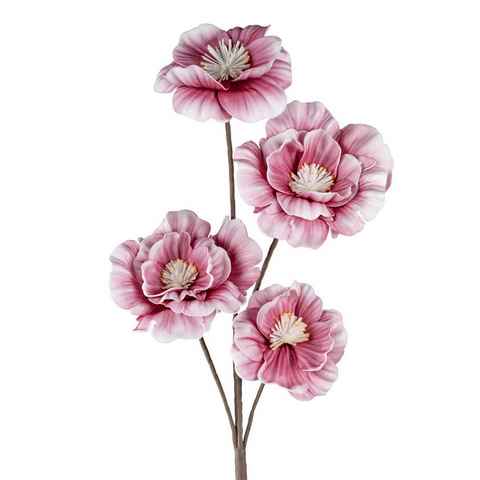 Kunstblume, formano, Höhe 100 cm, Rosa B:25cm H:100cm Kunststoff