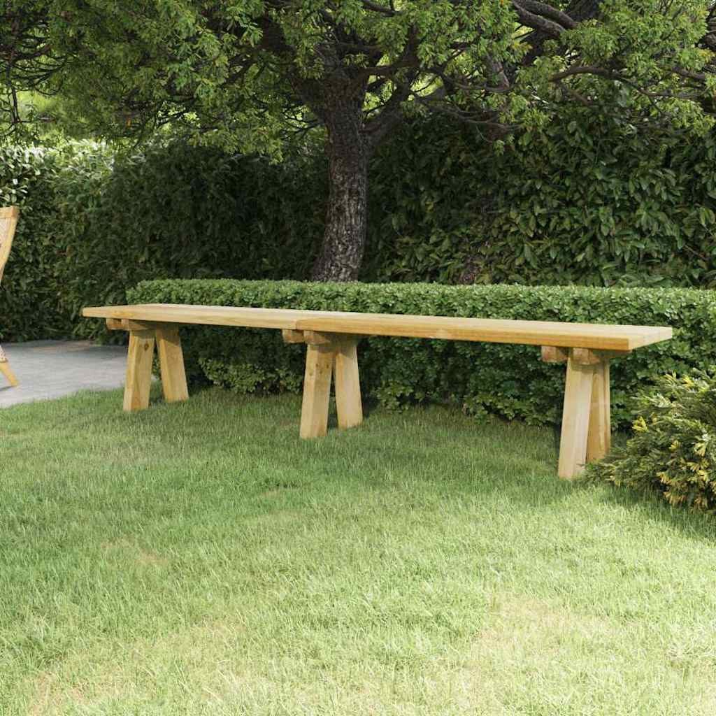 vidaXL Gartenbank vidaXL Gartenbank 220 cm Massivholz Kiefer Imprägniert