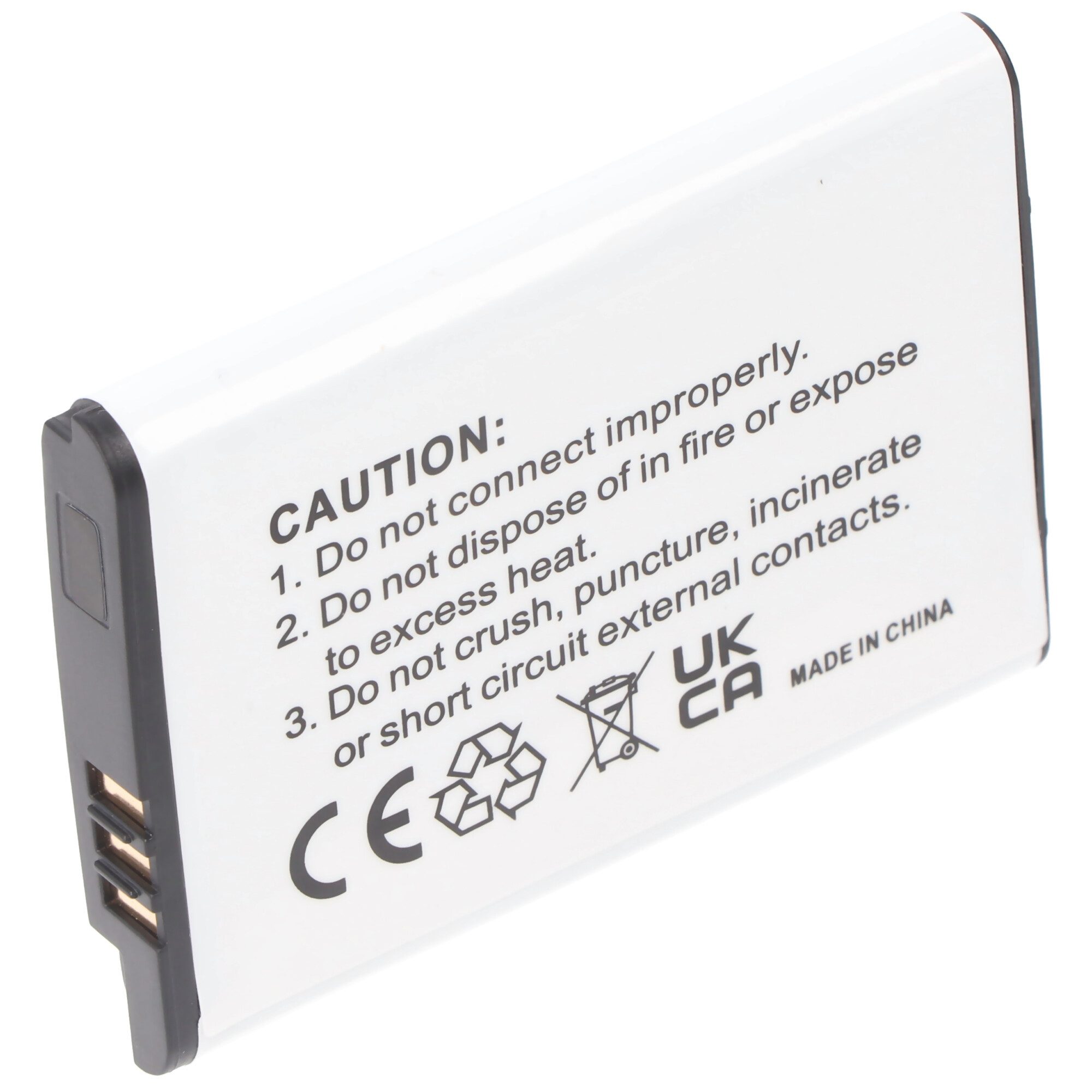 Li-Ion Akku passend für Nintendo C/CTR-A-AB Akkutyp CTR-003, 3,7 Volt Akku