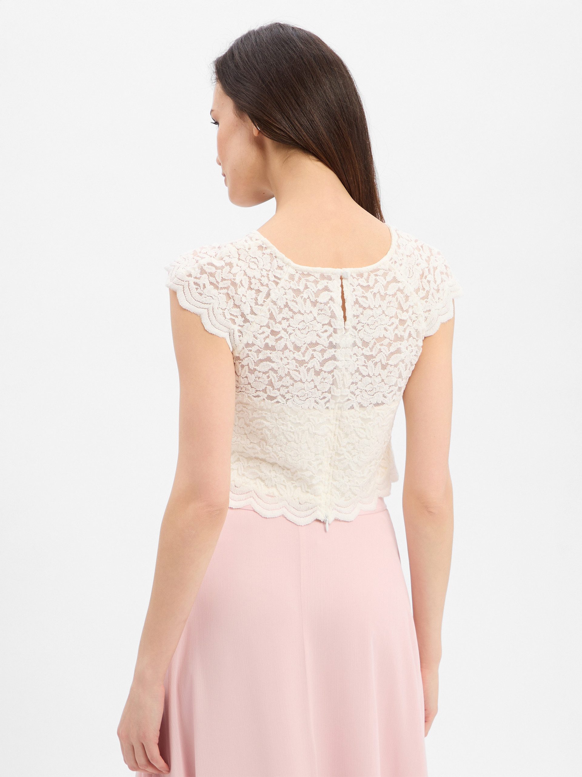 Marie Lund Spitzenshirt