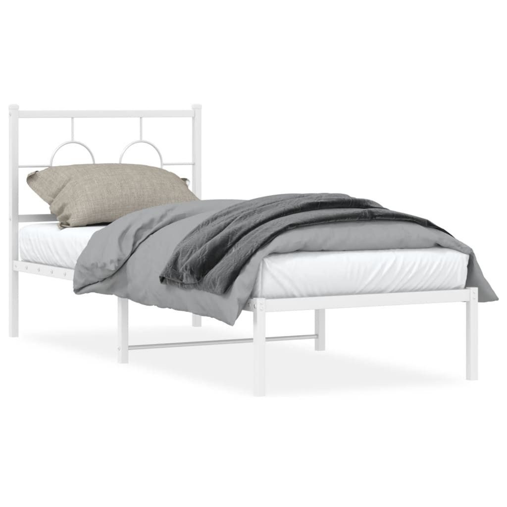 vidaXL Bett Metallbett ohne Matratze mit günstig online kaufen