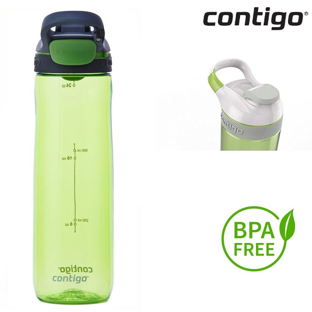 grün 750ml Contigo Sport - Isolierflasche Trinkflasche - Cortland Fitness Flasche CONTIGO