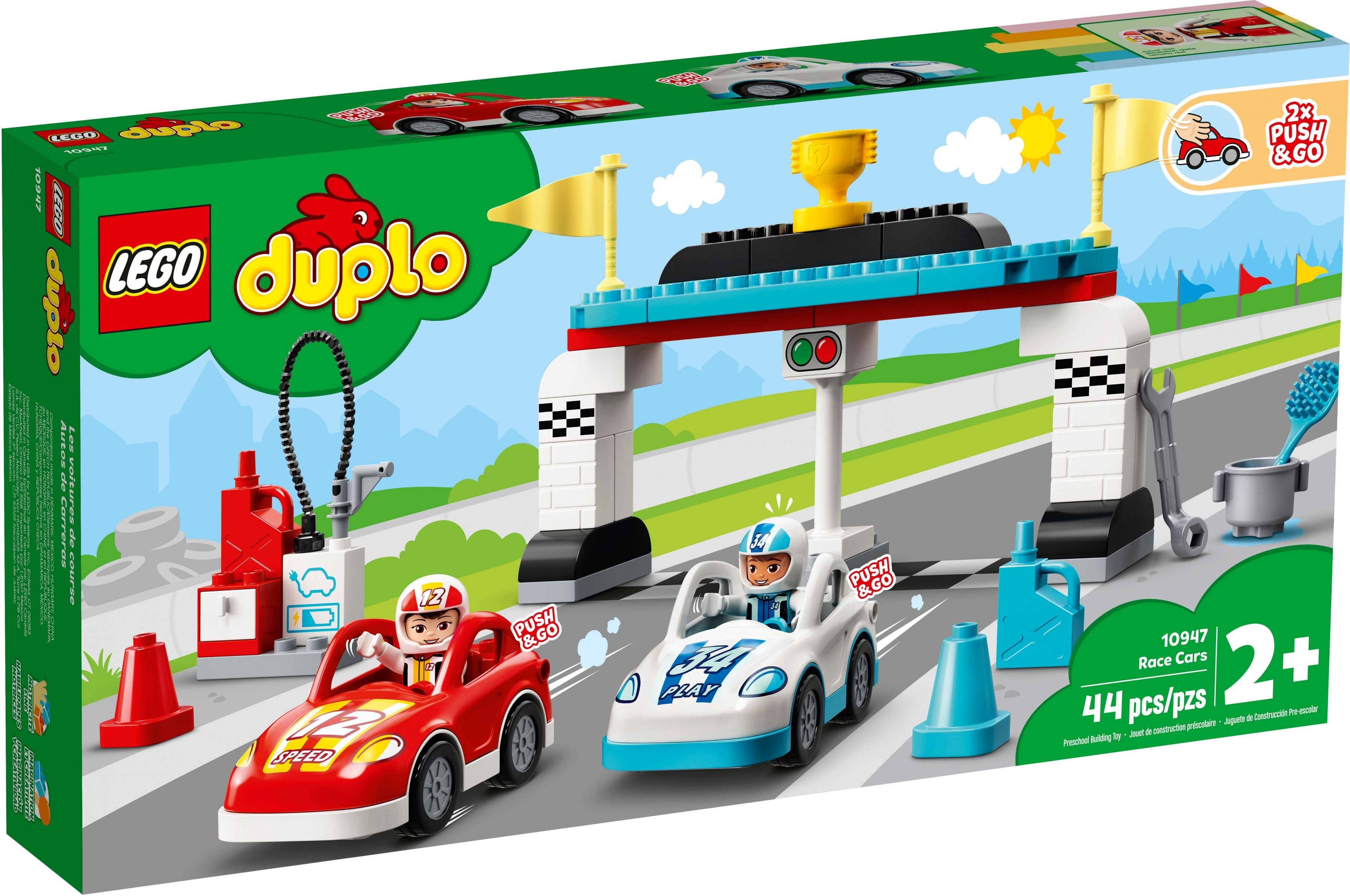 LEGO® LEGO® Duplo 10947 Rennwagen Konstruktionsspielsteine, günstig online kaufen