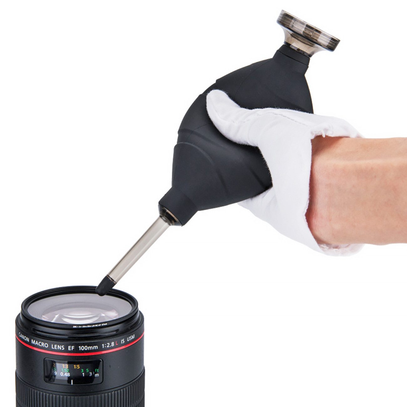 JJC Blasebalg Blasebalg Staubbläser effektive Reinigung für Kameras und Optiken