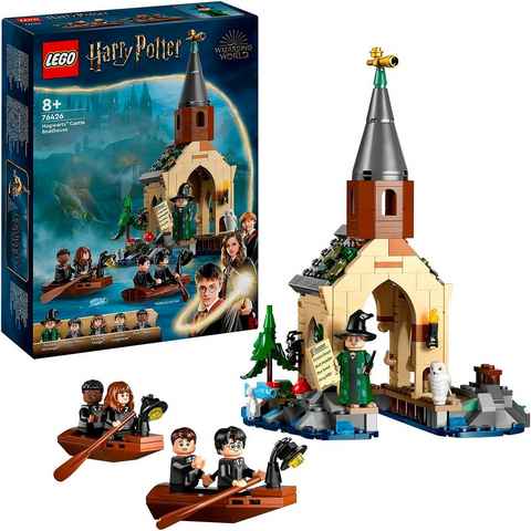 LEGO® Konstruktionsspielsteine Bootshaus von Schloss Hogwarts™ (76426), LEGO® Harry Potter™, (350 St), Made in Europe