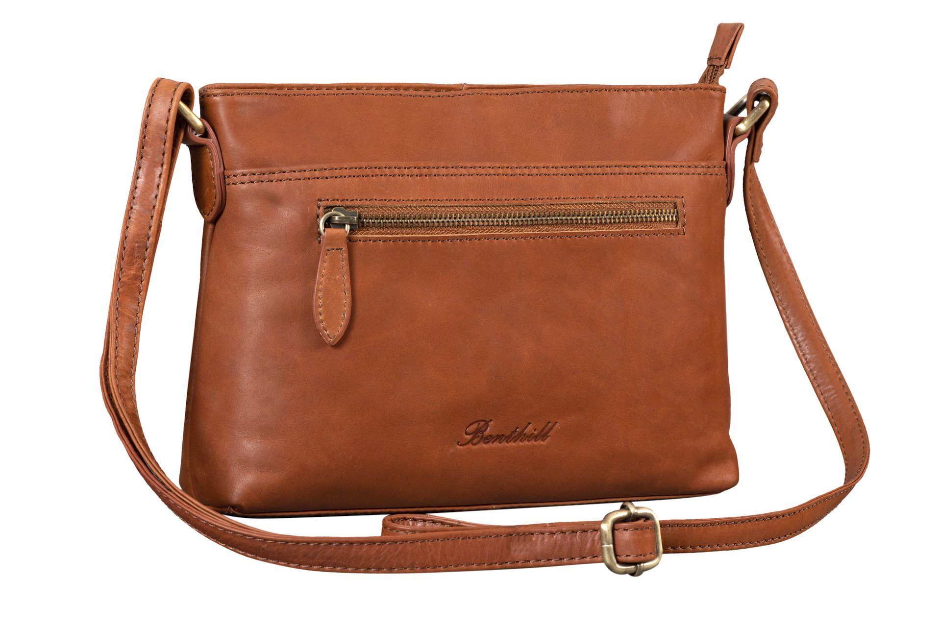Benthill Umhängetasche Damen Echt Leder Handtasche günstig online kaufen