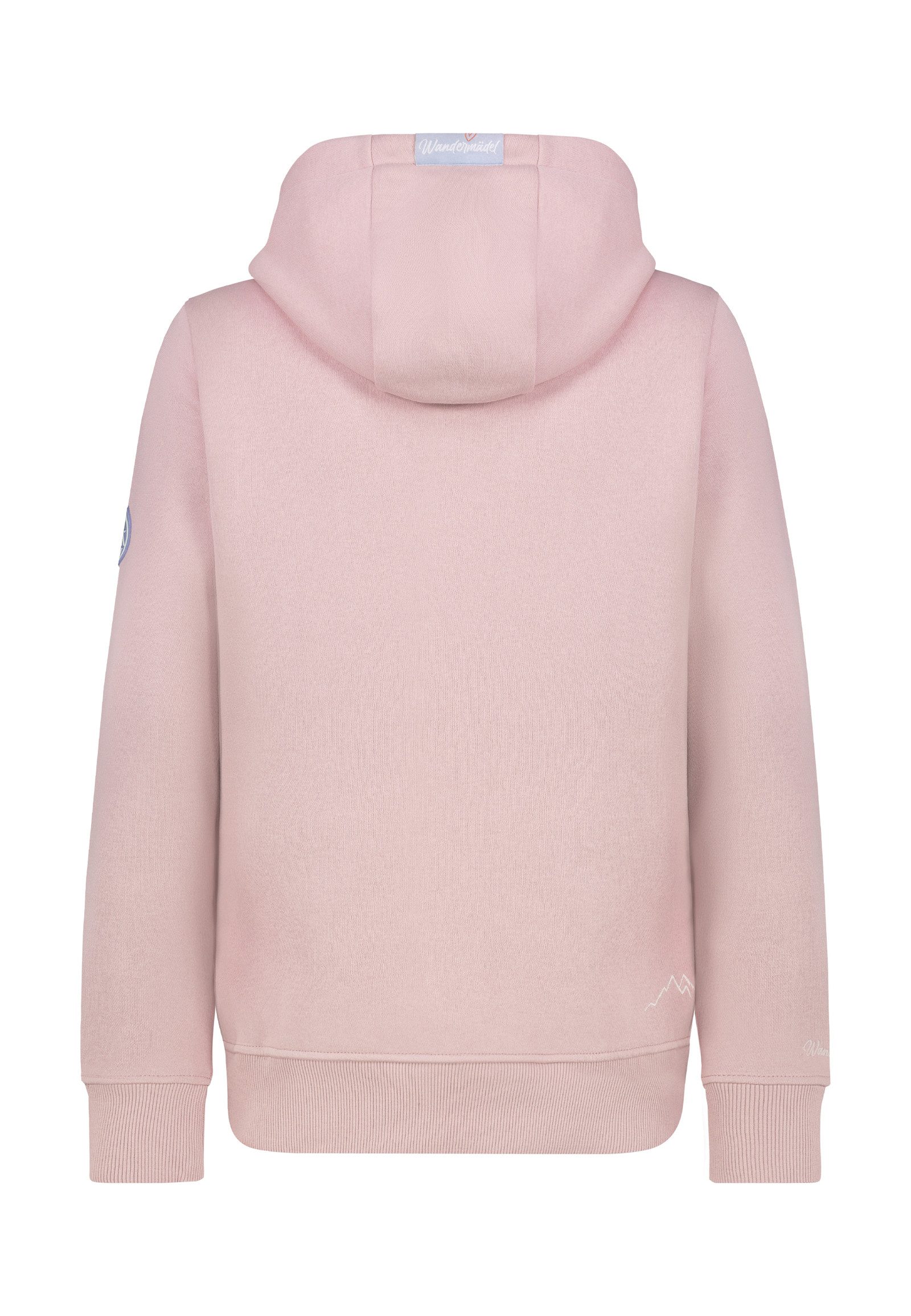 SUBLEVEL Kapuzenpullover Damen Hoodie Kapuzenpullover mit Berg Stickerei Sw günstig online kaufen