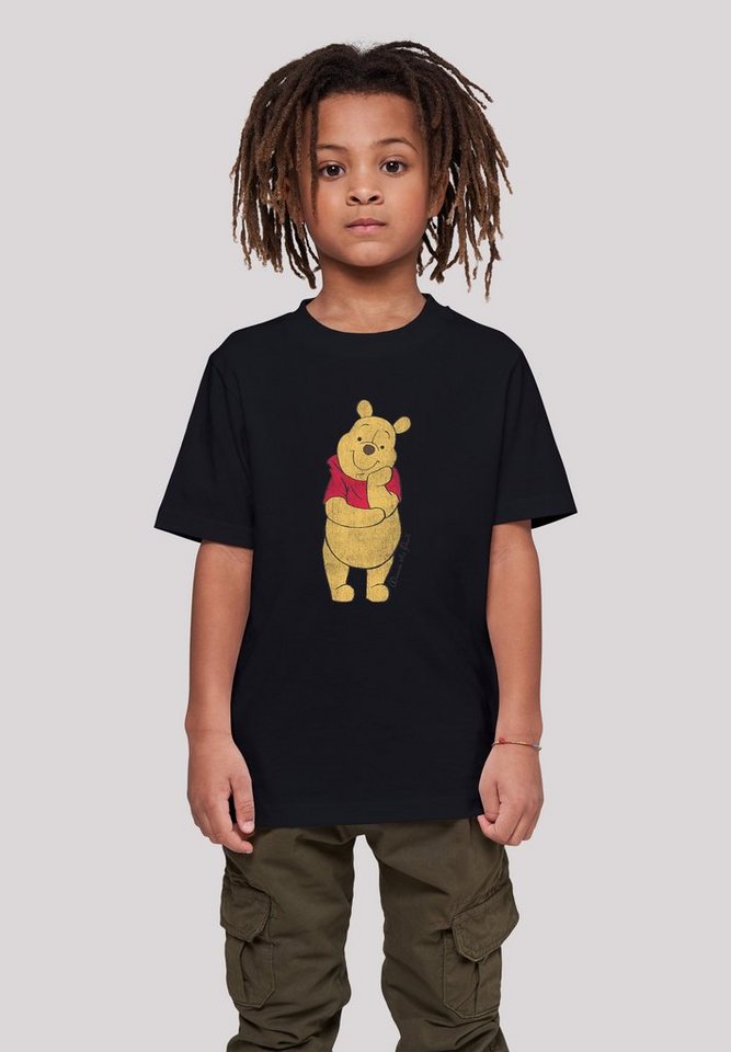 F4NT4STIC T-Shirt Disney Winnie The Pooh Classic Unisex Kinder,Premium  Merch,Jungen,Mädchen,Bedruckt