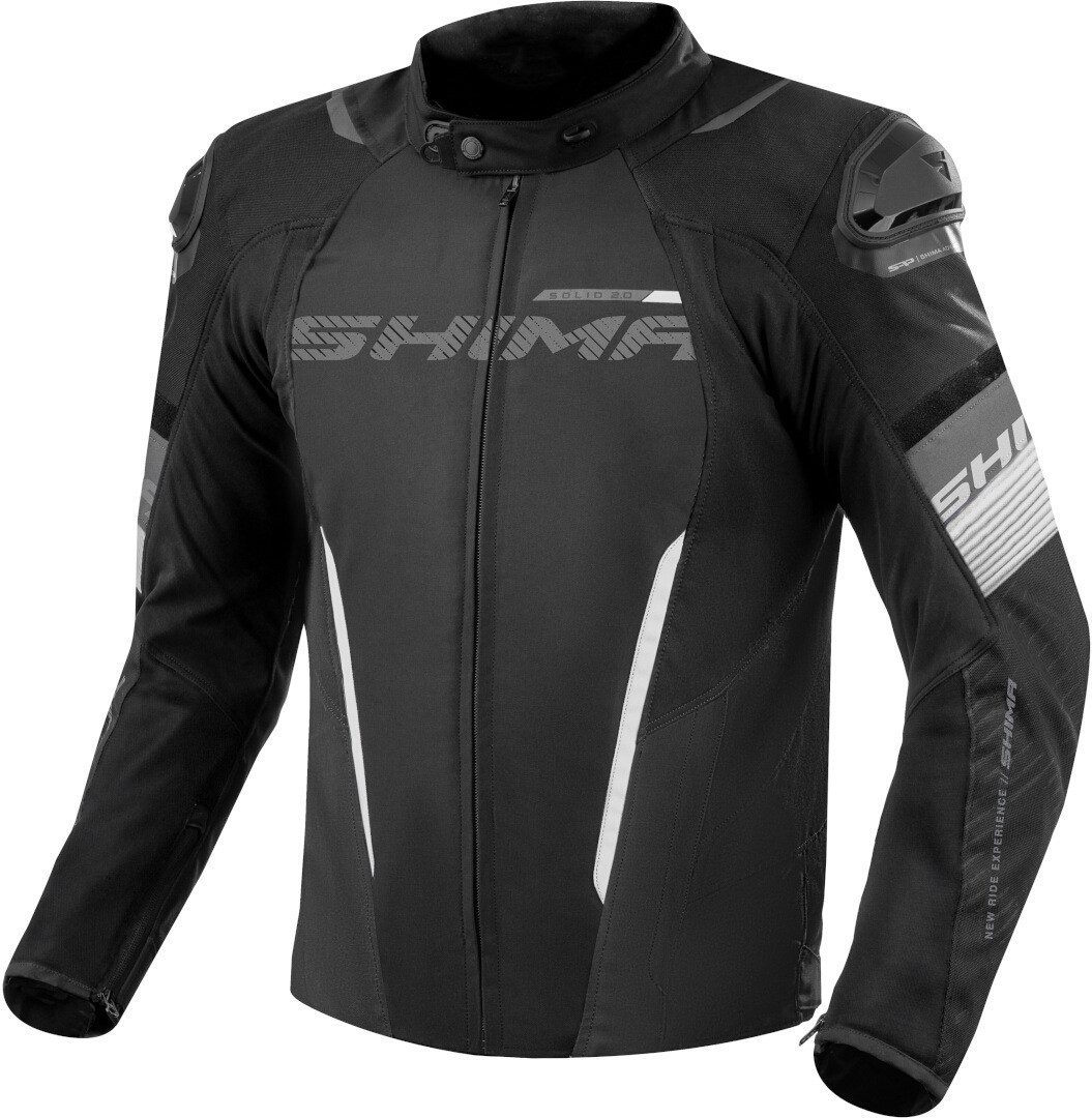 Motorradjacke Solid 2.0 wasserdichte Motorrad Textiljacke