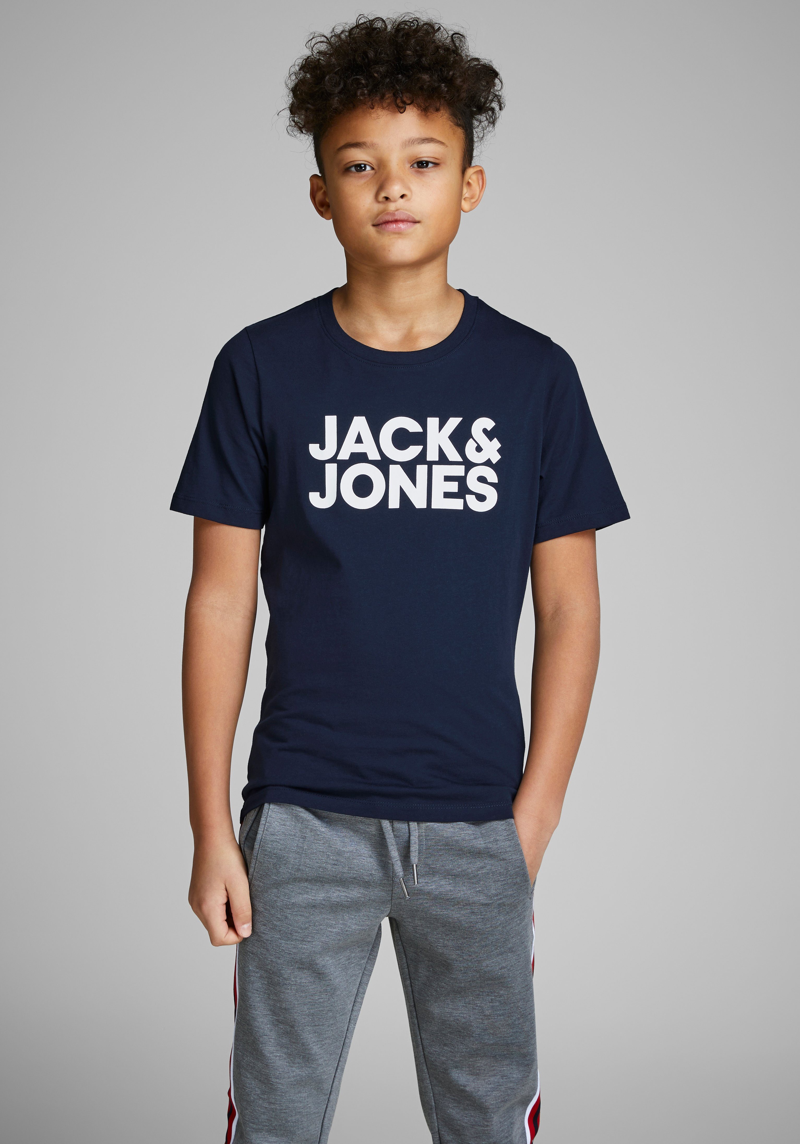 Jack & Jones Junior T-Shirt Print blazer/Large navy