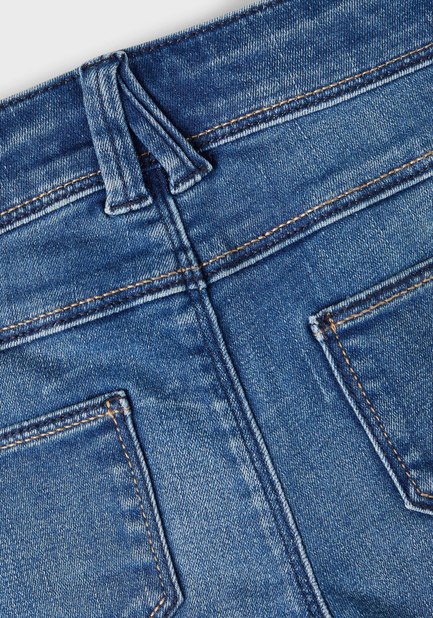 Name It Bootcut-Jeans BOOT 1142-AU mit Stretch JEANS NOOS Denim SKINNY Dark NKFPOLLY Blue