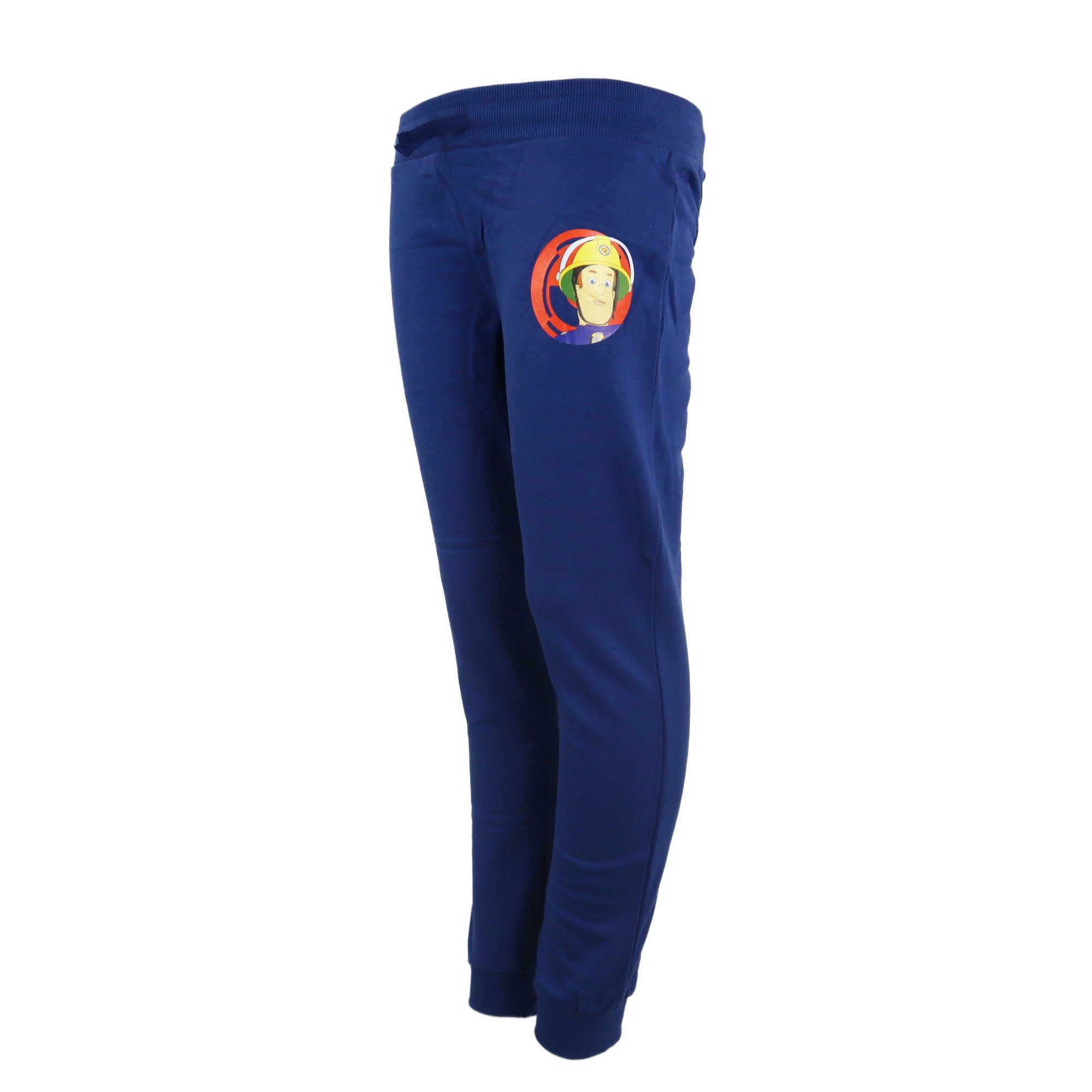 Fireman Sam Jogginghose Feuerwehrmann Sam Kinder Jungen Hose Gr. 98 bis 128, 100% Baumwolle