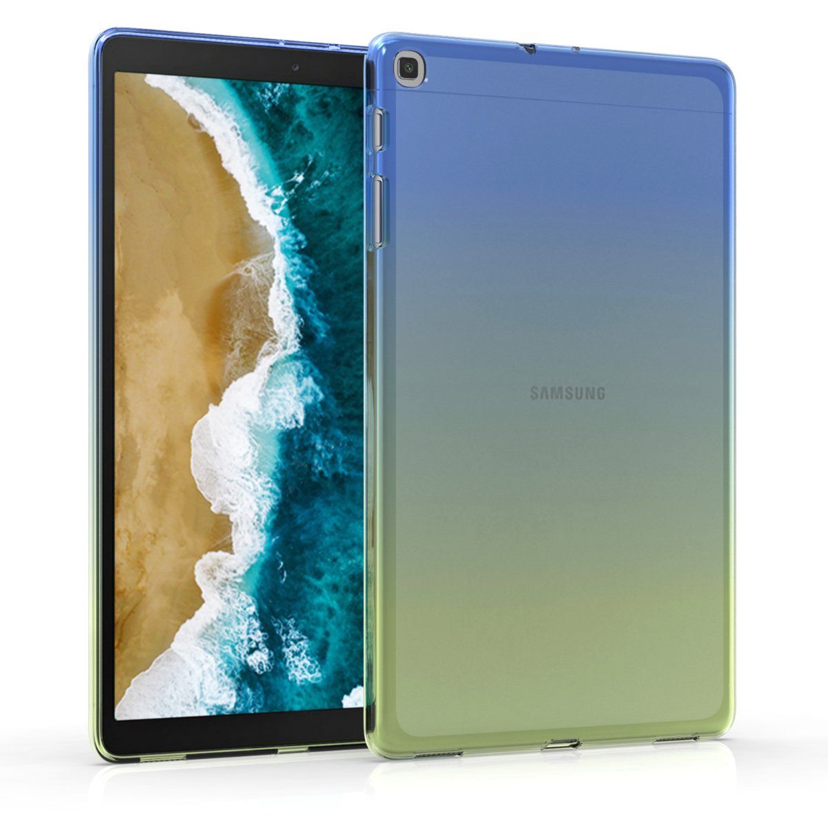 kwmobile Tablet-Hülle, Hülle für Samsung Galaxy Tab A 10.1 (2019) - Silikon  Tablet Cover Case Schutzhülle