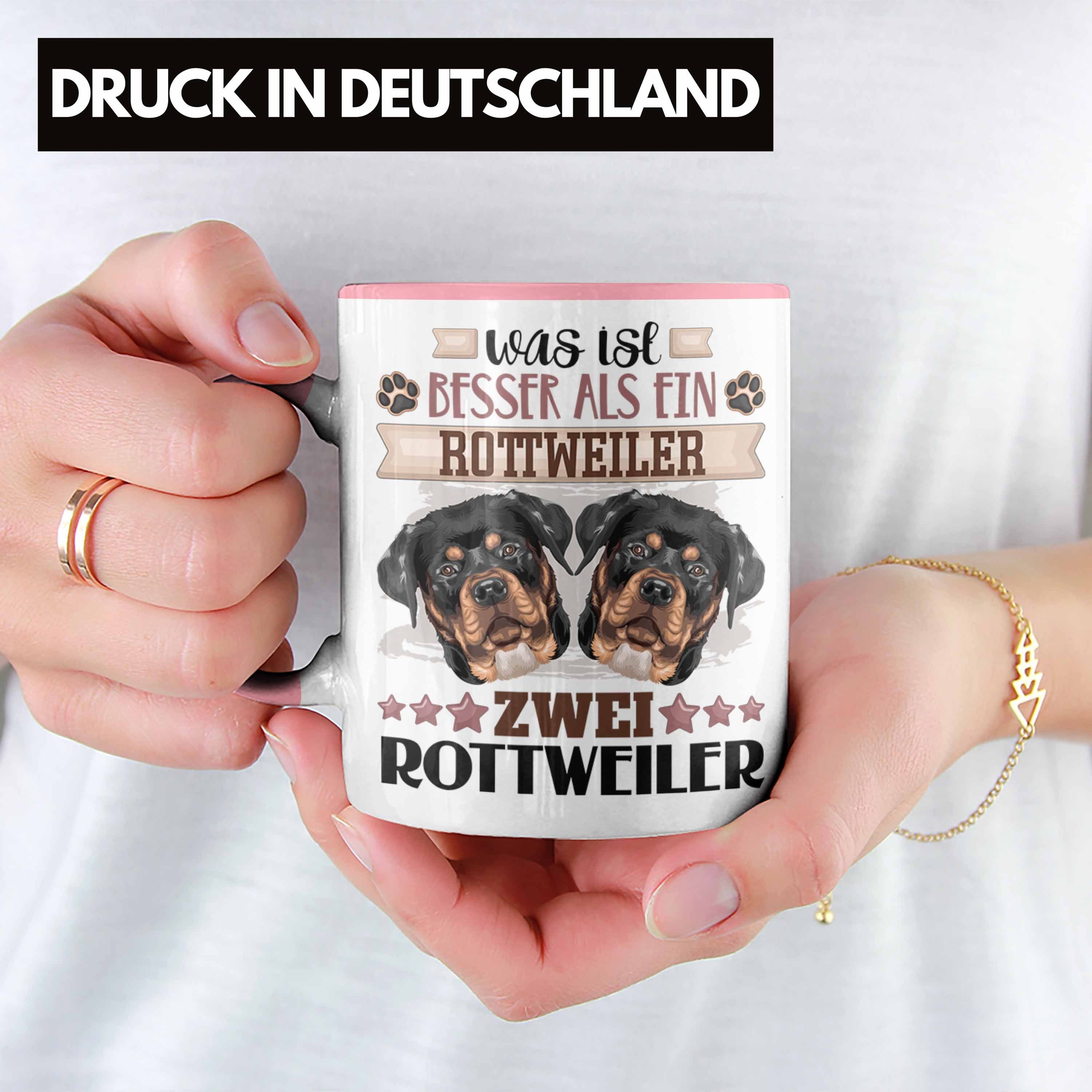 Trendation Rosa Spruch Tasse Geschenkidee Geschenk Is Lustiger Was Besitzer Tasse Rottweiler
