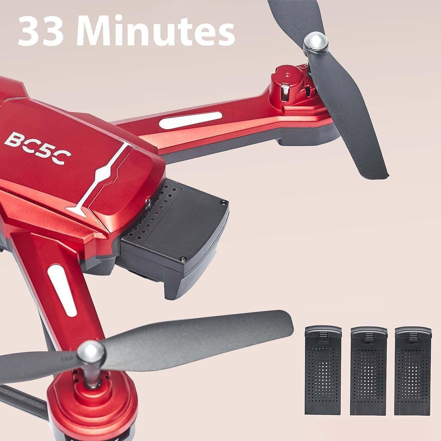 4k,Bürstenlose Anfänger) Drohne mit (1080p, Drohne Drohne Kamera BAICHUN für Motoren BC5C