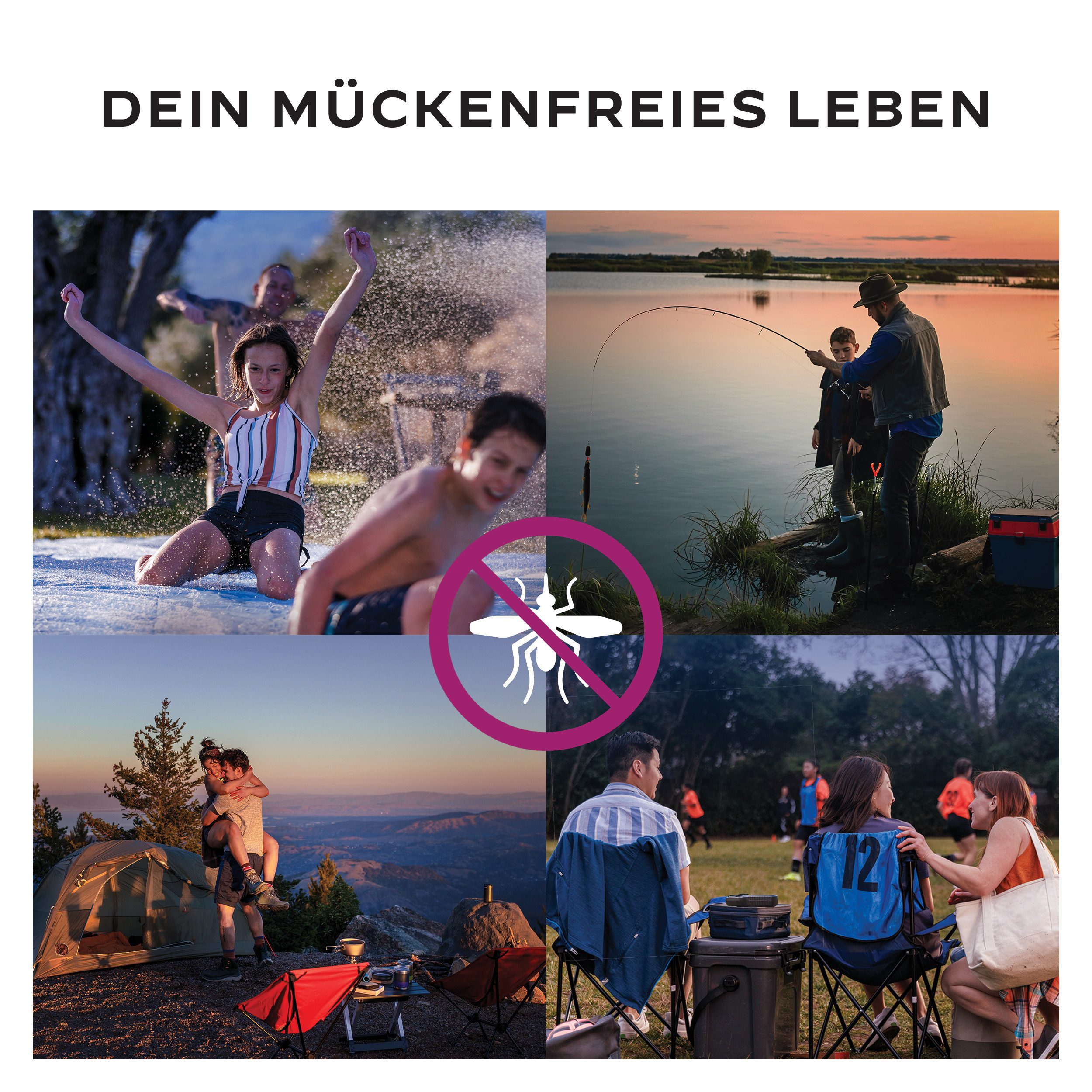 ThermaCell Insektenabwehrgerät Mückenabwehr Protect, Graphit, ohne Wirkstoff, Mückenschutz Standgerät