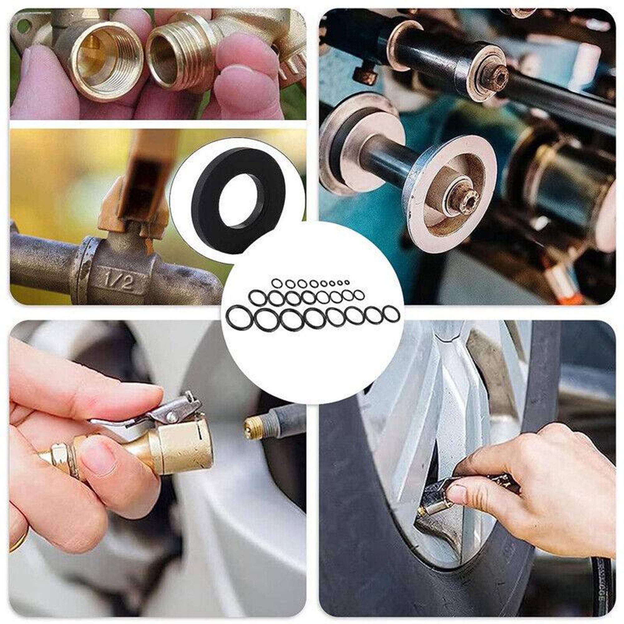 Dichtungsringe Set – 225 Teile, ölbeständig – O-Ringe Für Industrie, Bau Und Landmaschinen
