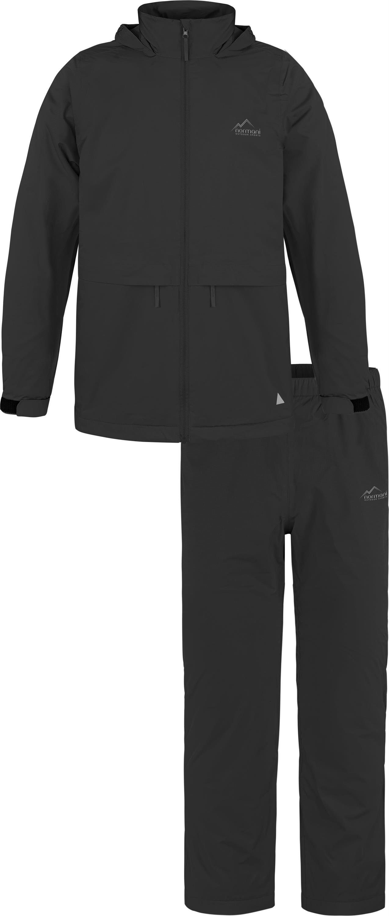 normani Regenjacke Kinder Sommer Regenjacke und Regenhose Wasserdichter Regenanzug Regen Overall für Junge und Mädchen