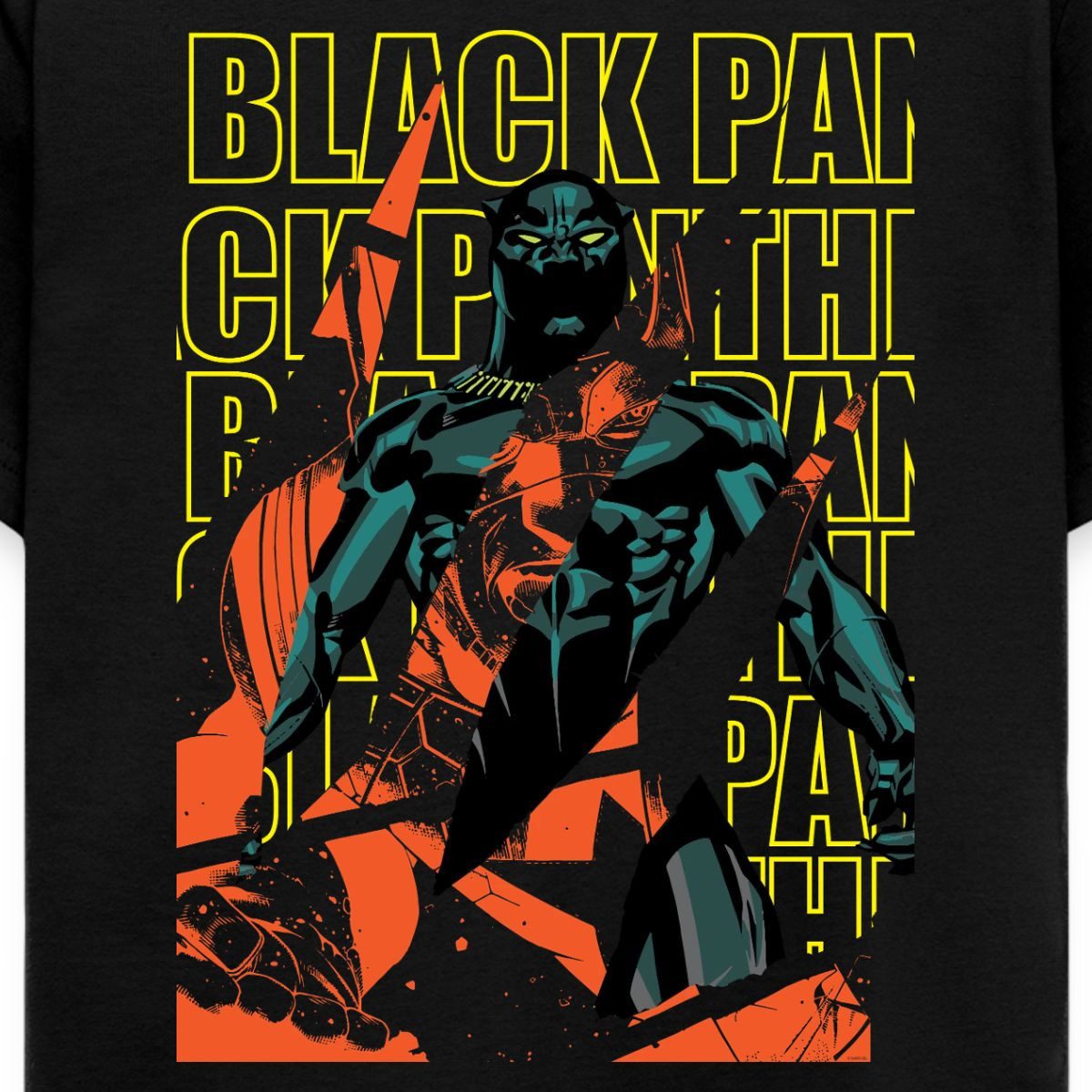 Spreadshirt T-Shirt Avengers Superheld Black Panther Kinder T-Shirt (1-tlg)