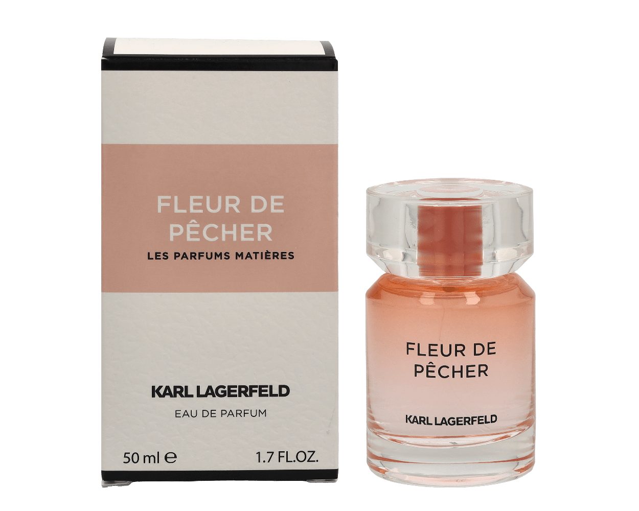 KARL LAGERFELD Eau de Parfum Fleur de Pêcher Eau de Parfum 50 ml Damendüfte  Duft Frauen Parfum, 1-tlg., Intensiv fruchtig blumig Parfüm Geschenk für  Damen Frauen Mädchen