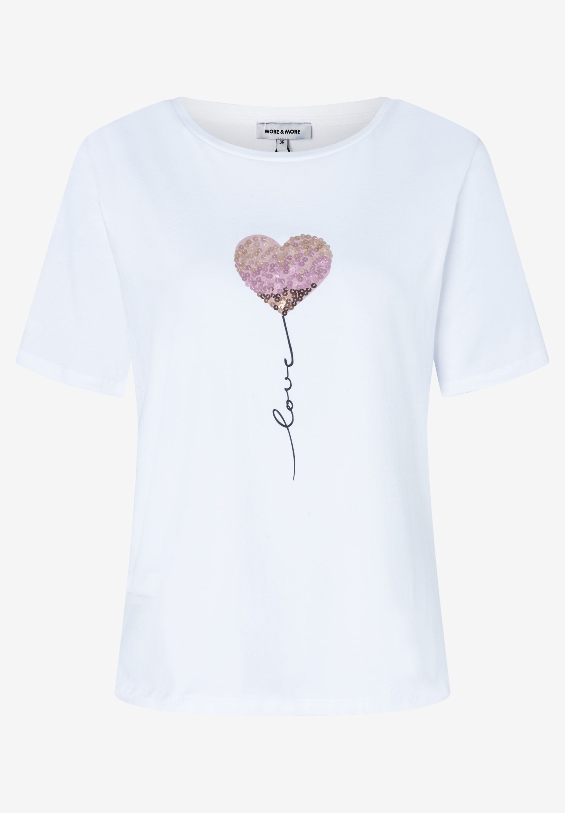MORE&MORE Kurzarmshirt günstig online kaufen