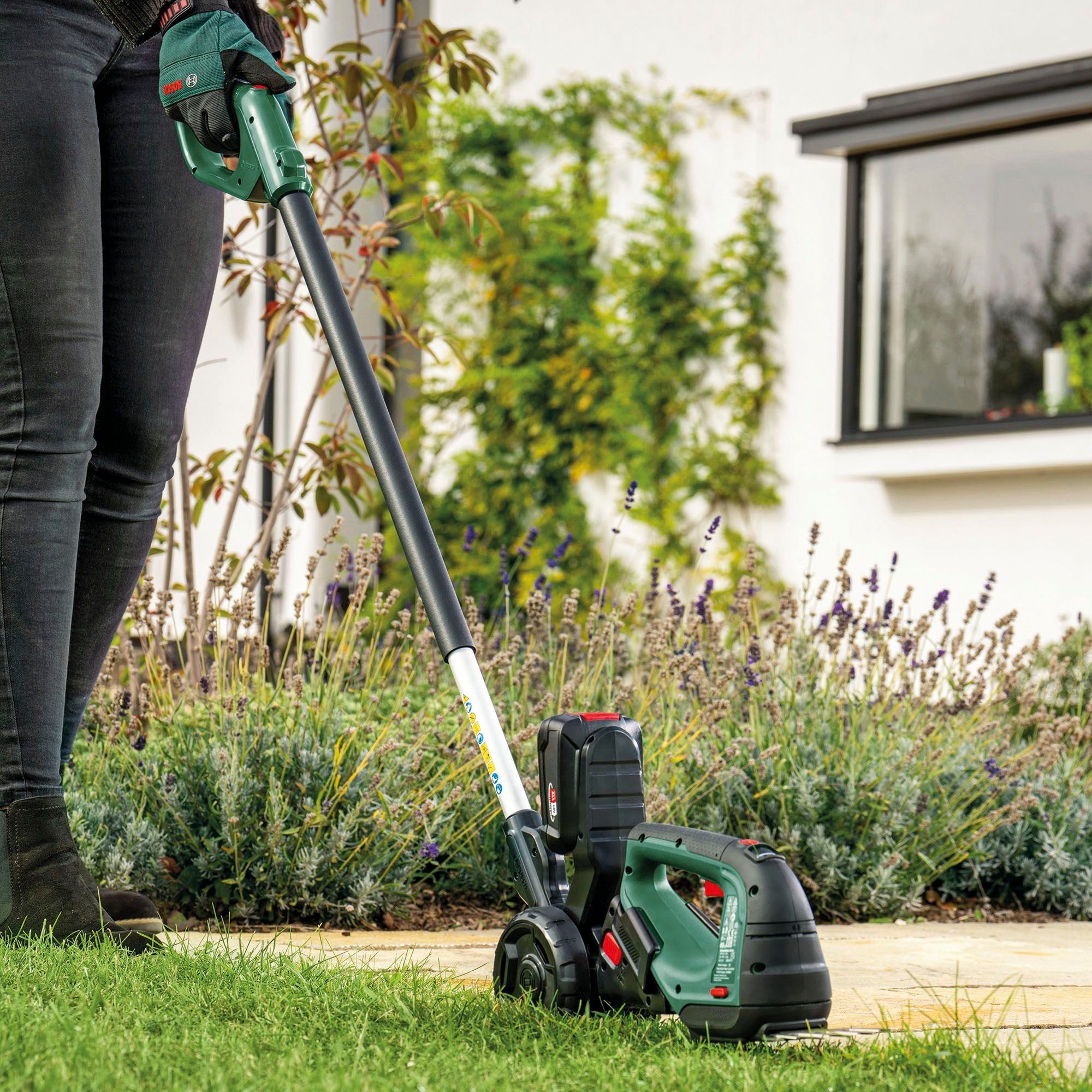 Bosch Home & Garden Teleskopstiel Isio Teleskopstange, 80-115 cm