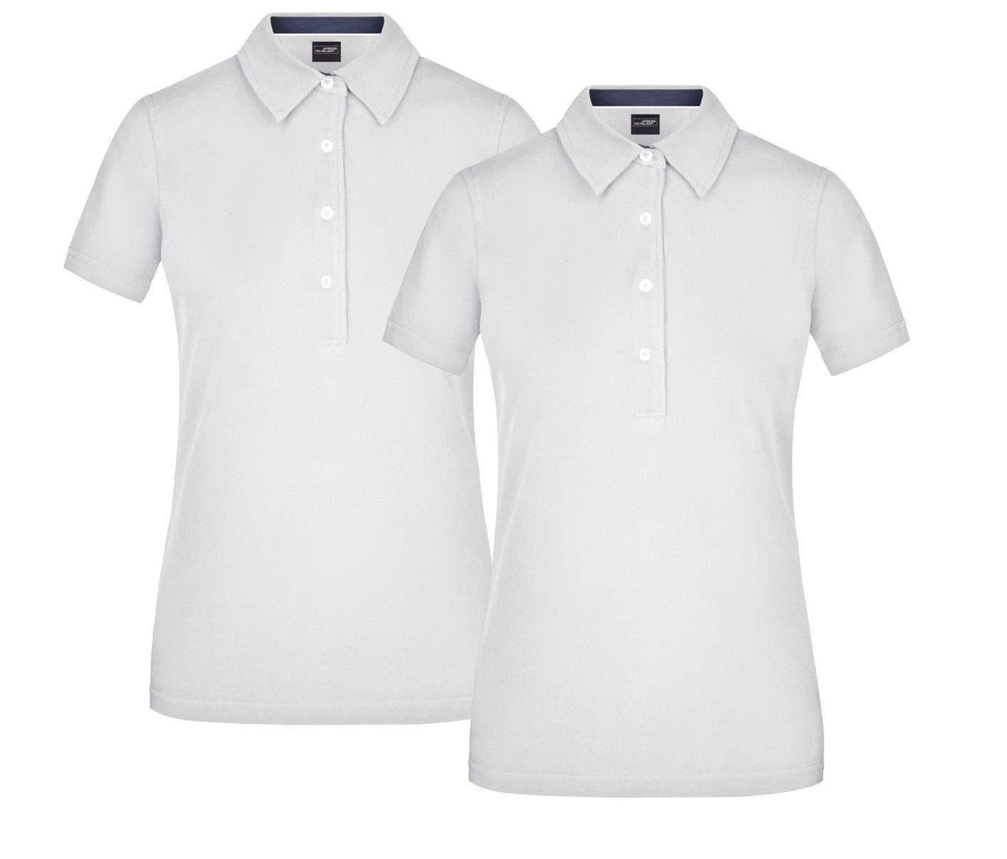 James & Nicholson Poloshirt Doppelpack Klassisches Damen Polohemd JN969 (Do günstig online kaufen