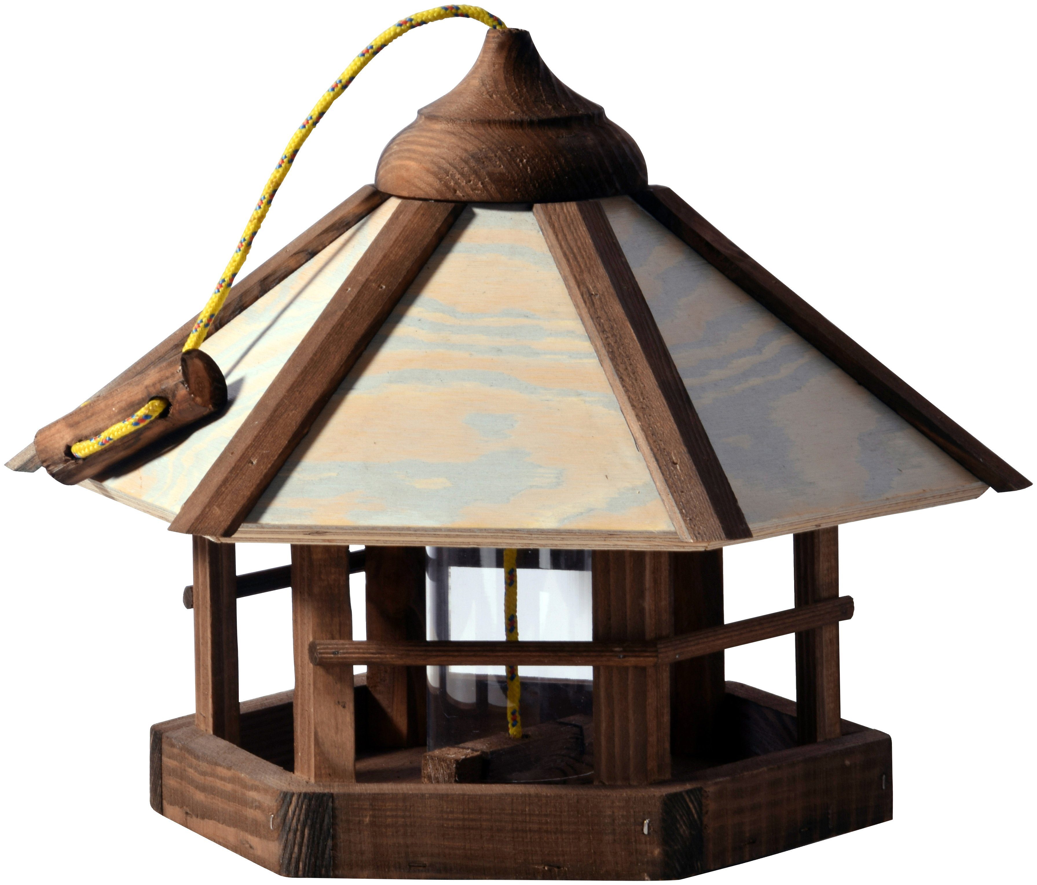 dobar Vogelhaus, BxTxH: 35x35x29 cm, Aus wetterfest imprägniertem