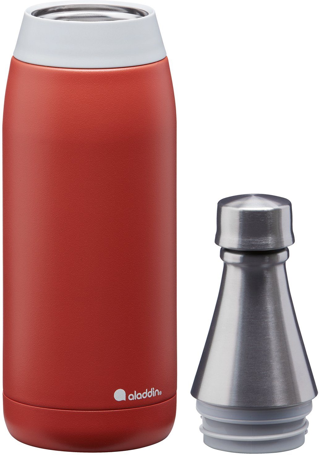 Getränke, terrakotta Thermavac™ Liter auslaufsicher, Isolierflasche für aladdin kohlensäurehaltige 0,6 Fresco L,