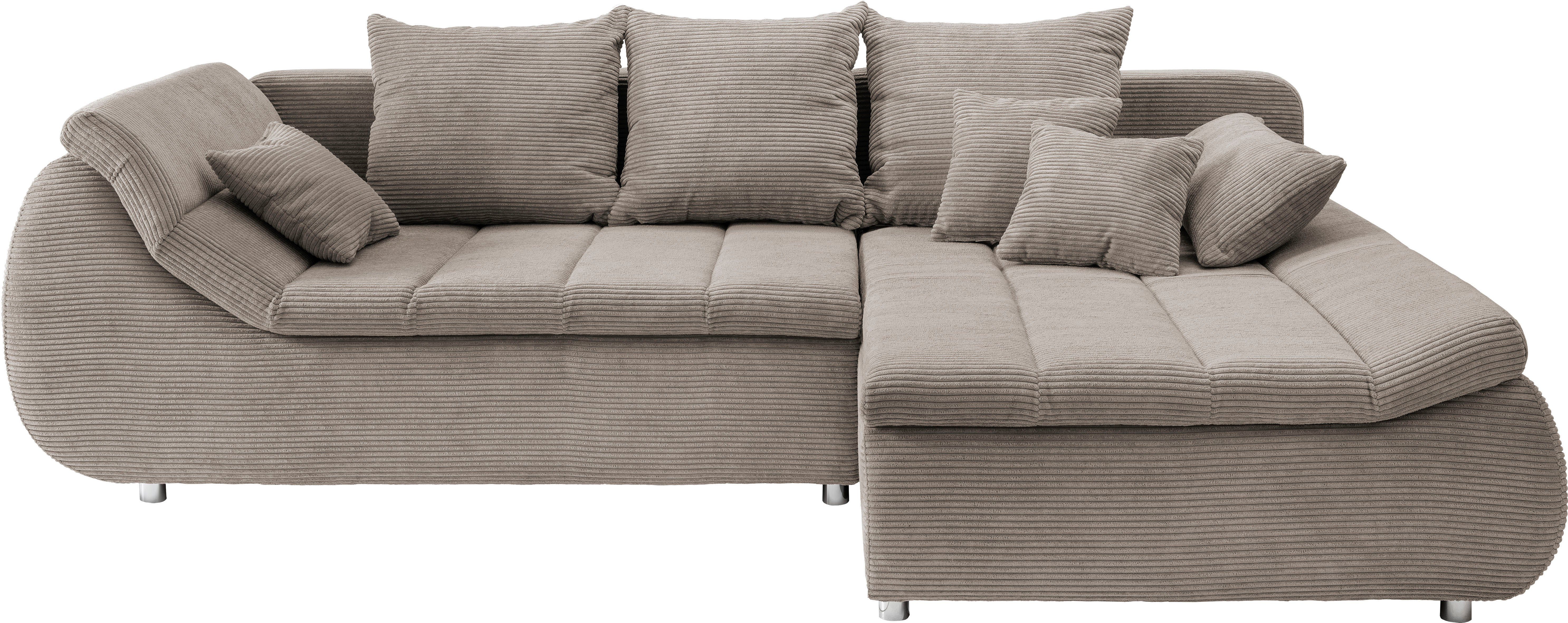 INOSIGN Ecksofa Imola elegant und bequem, günstig online kaufen