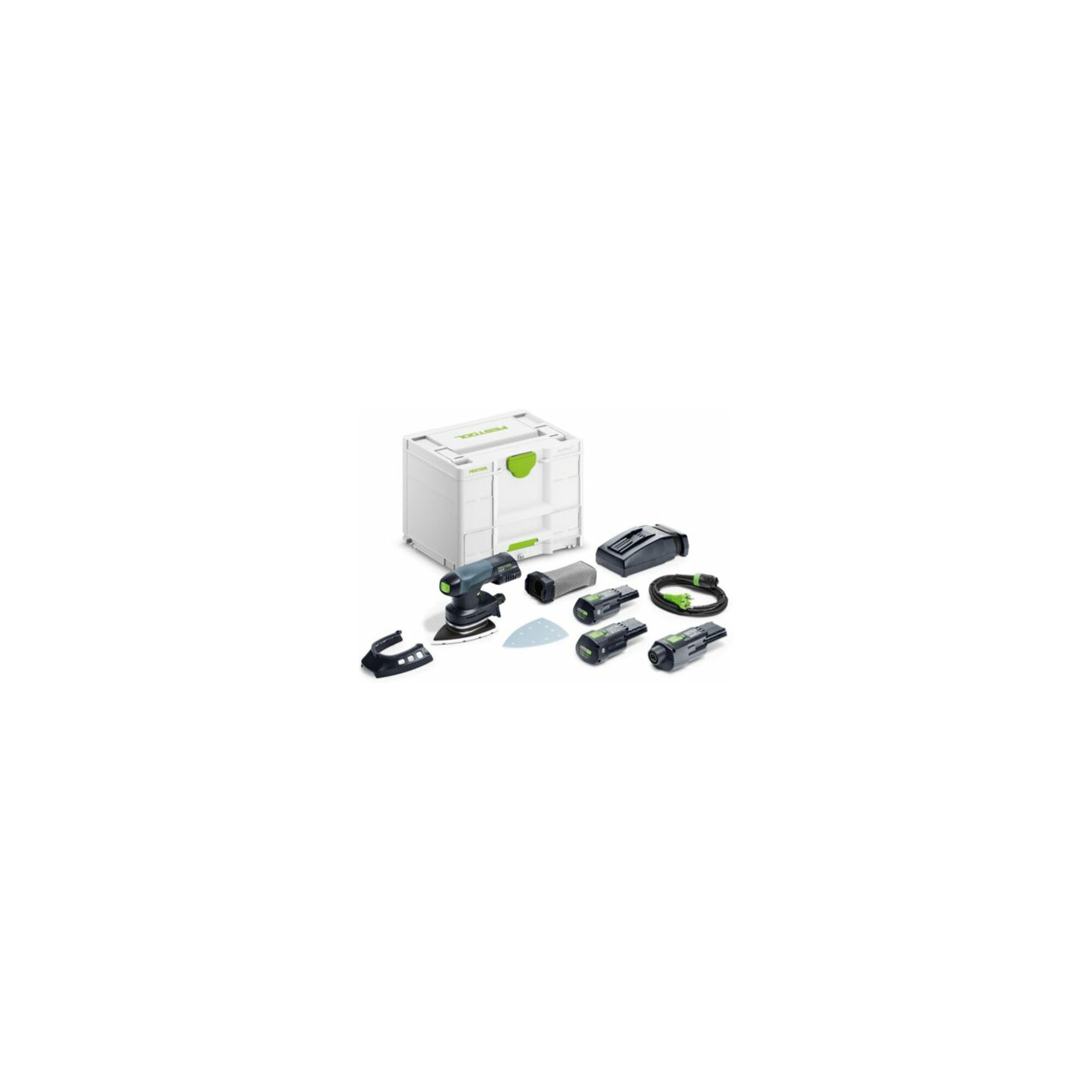FESTOOL Akku-Schwingschleifer Festool Akku-Deltaschleifer DTSC 400 3,0 I-Set