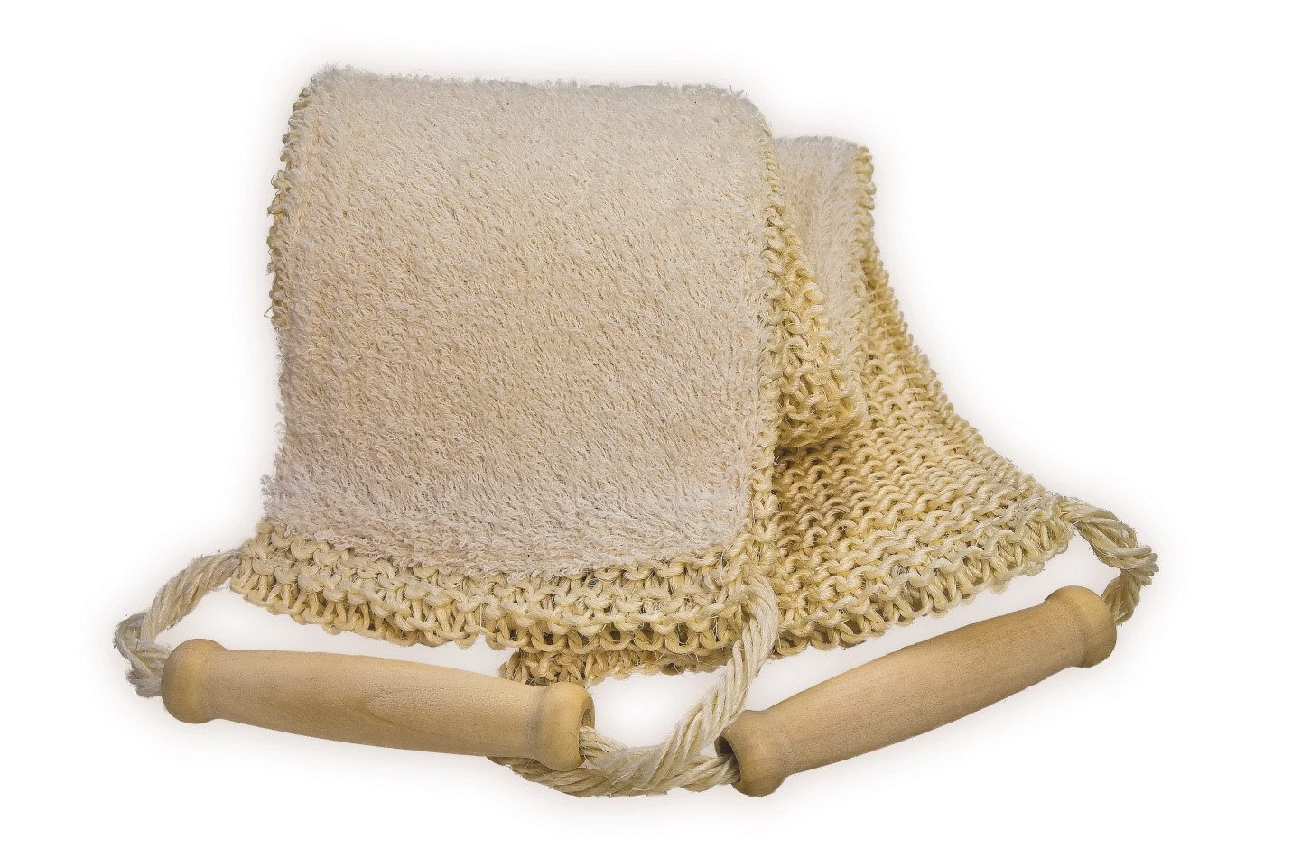 Croll & Denecke Massagebürste Rückengurt, 1-tlg., Sisal Körperpflege wohltuend