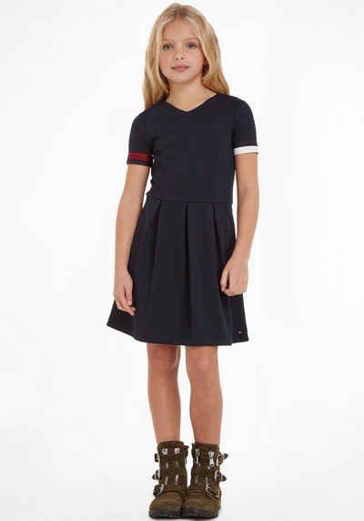 Tommy Hilfiger Blusenkleid GLOBAL STRIPE PUNTO DRESS für Mädchen