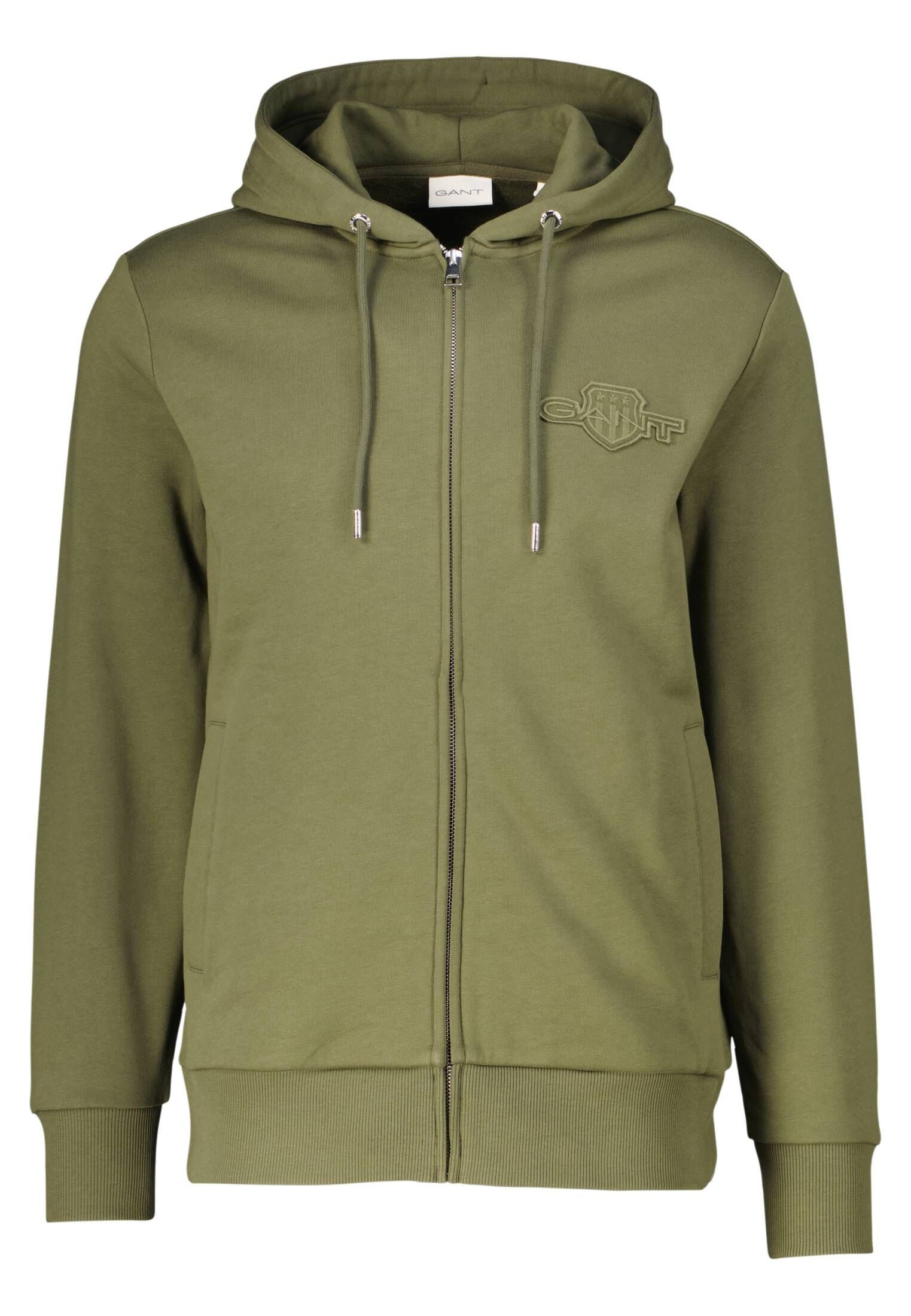 Gant Sweatjacke Herren Sweatjacke mit Kapuze günstig online kaufen