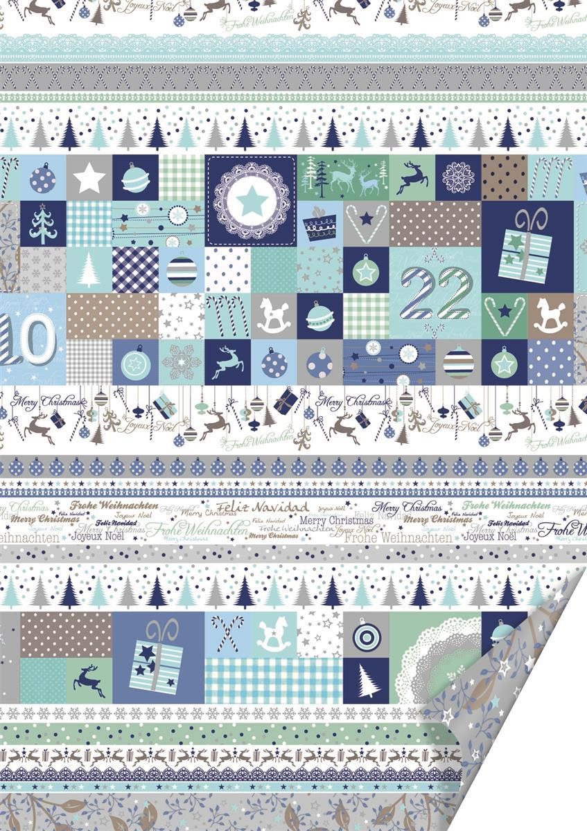 Heyda Designpapier Heyda 204771830 Karton 50x70cm 300g Christ. Ice