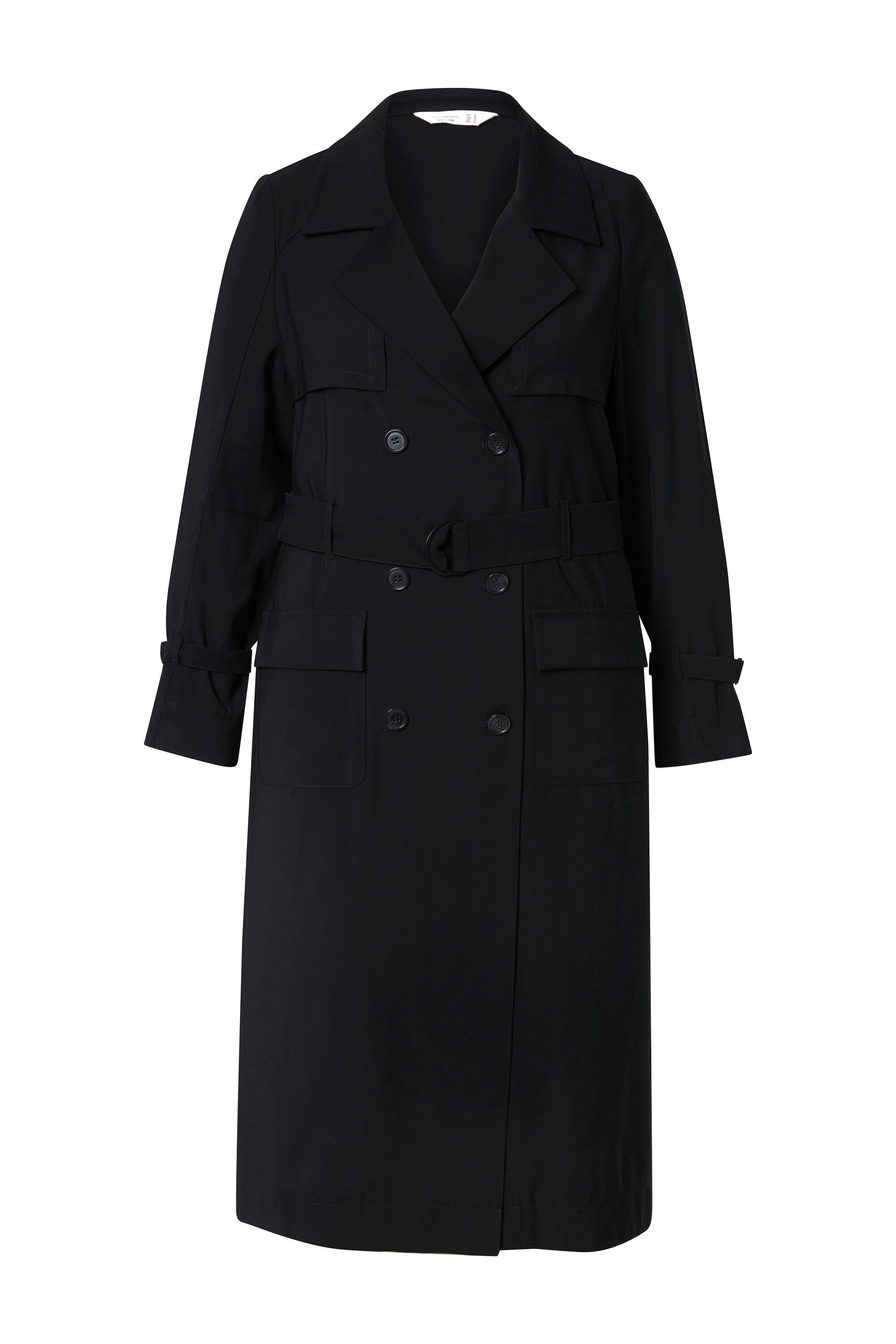 MIAMODA Sommerjacke Trenchcoat Classic Fit Jeansoptik günstig online kaufen