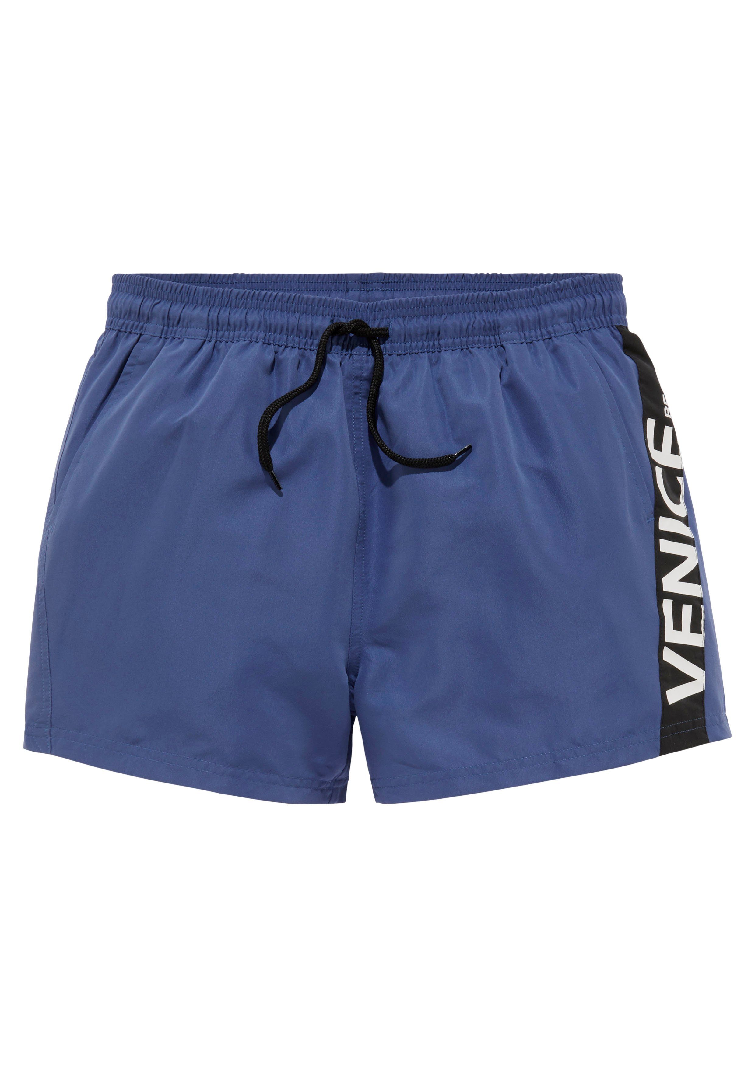 Venice Beach Badeshorts mit großem Markenschriftzug günstig online kaufen