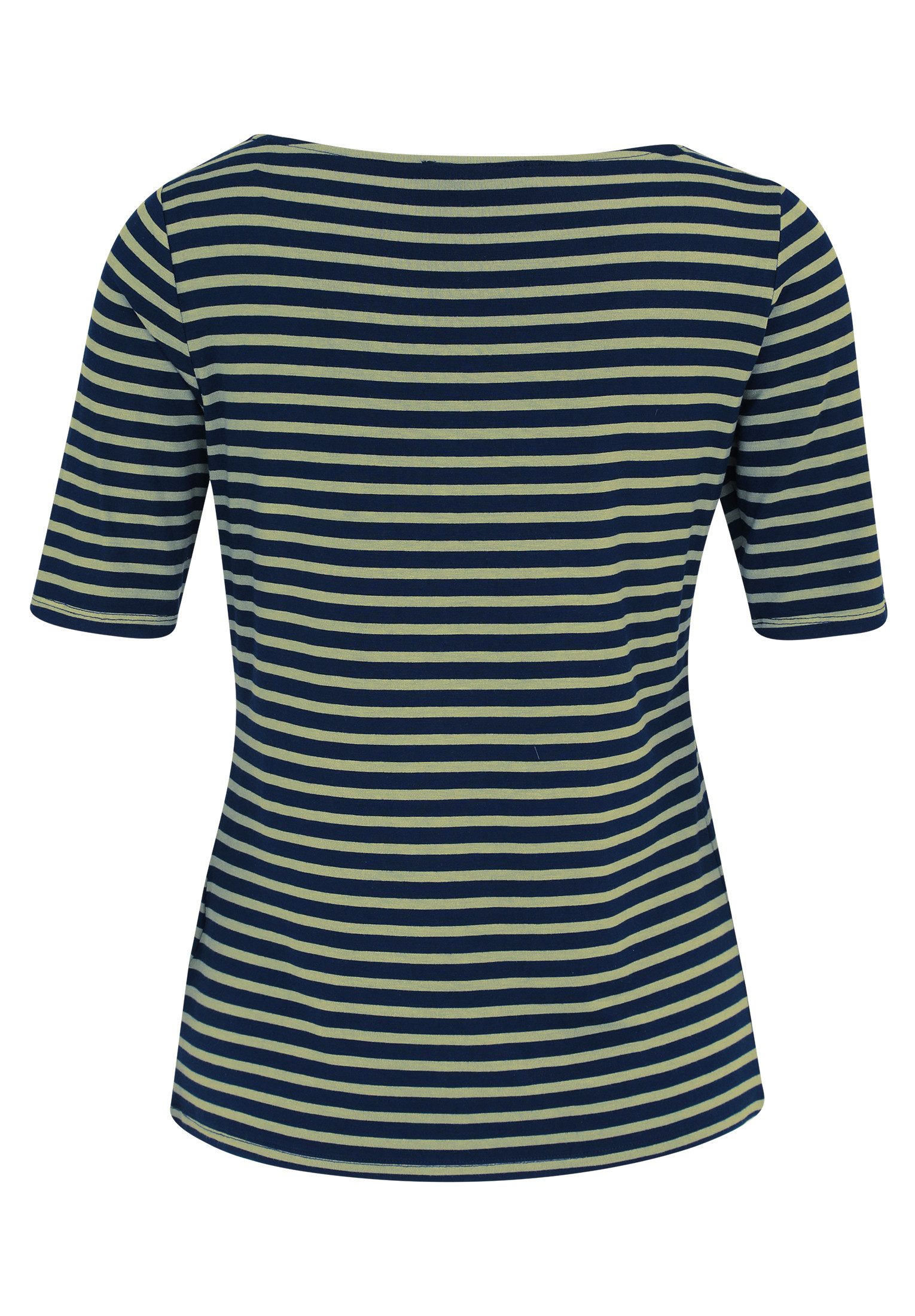 Kurzarmshirt Damen mit U-Boot-Ausschnitt