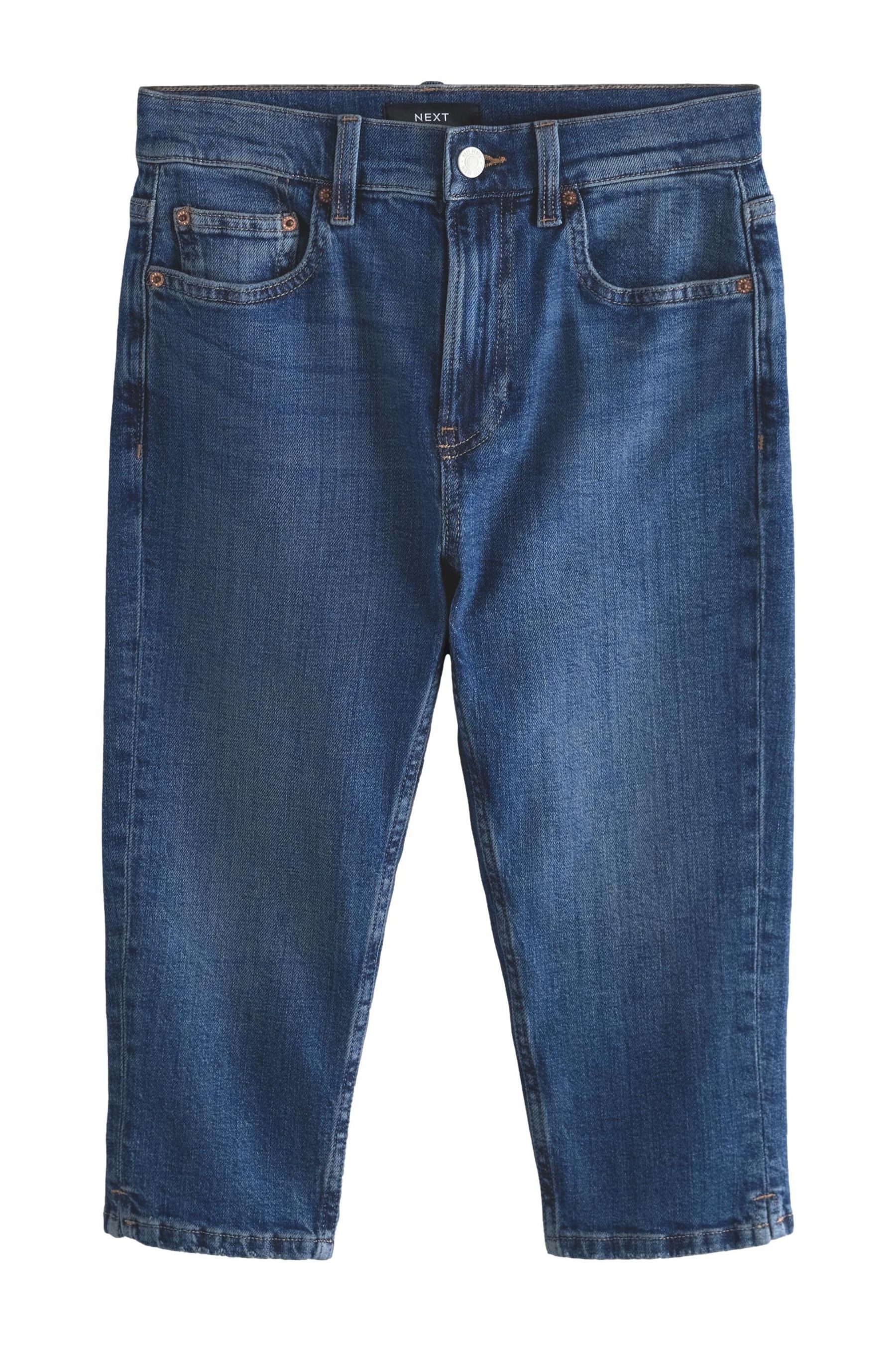 Next Caprijeans Pedal Pusher Denim-Caprishorts, Kurzgröße (1-tlg) günstig online kaufen