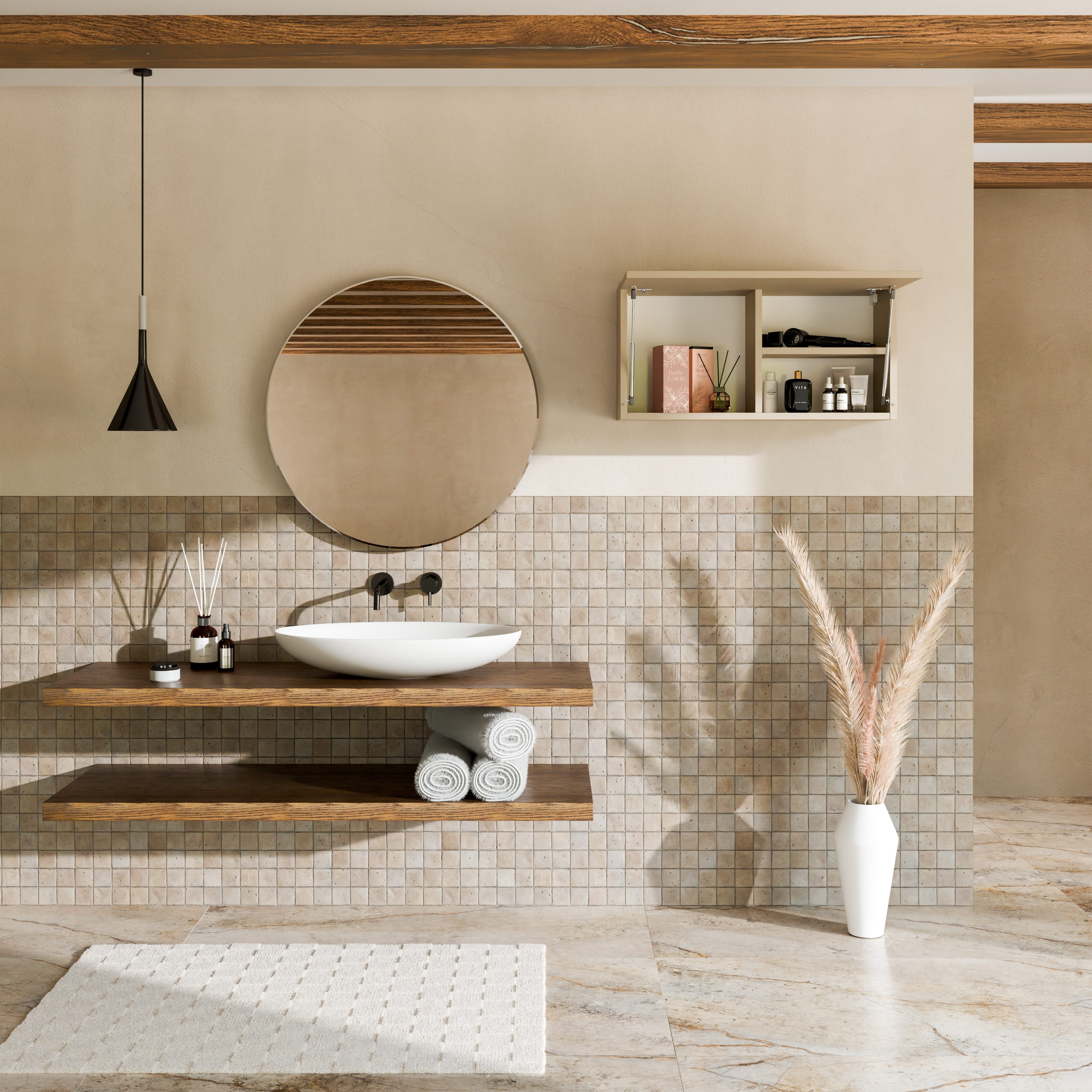 Platan Room Hängeschrank Badschrank Badezimmerschrank Hängeschrank günstig online kaufen