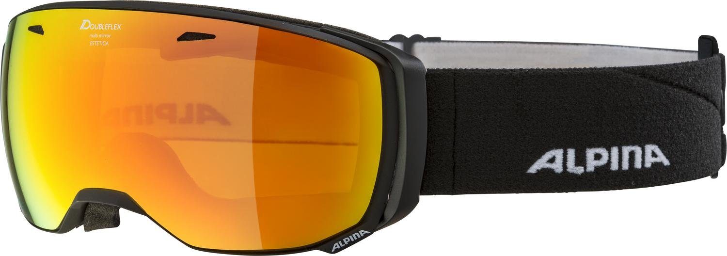 Alpina Sports Skibrille ESTETICA Q-LITE black matt