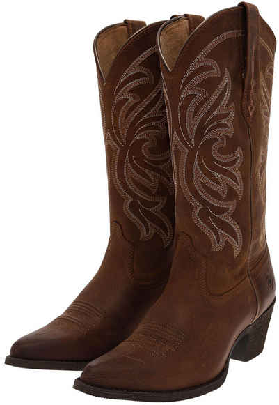 Ariat HERITAGE J TOE STRETCHFIT Braun Ковбойські Damen Westernstiefel