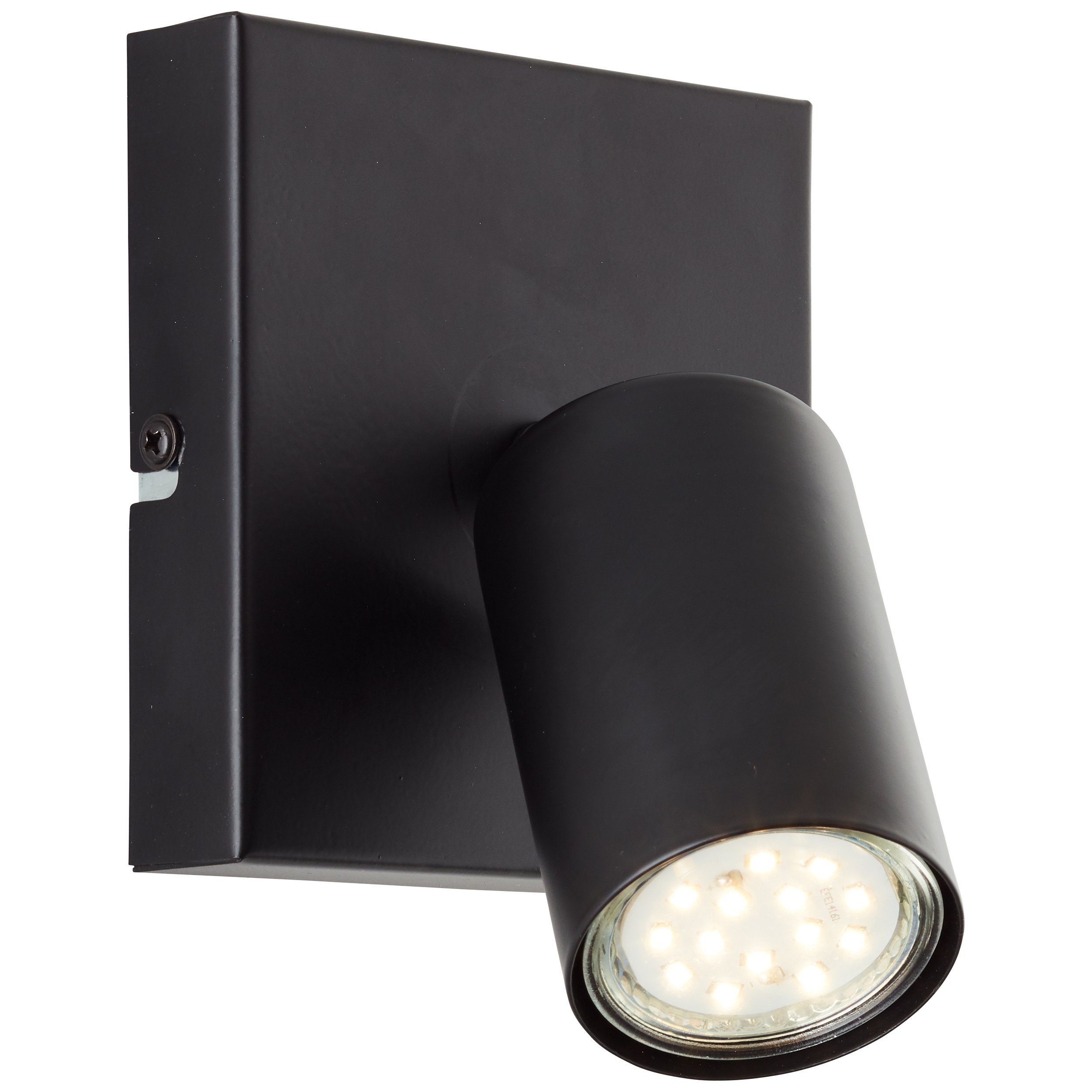 Lightbox LED Wandstrahler, LED wechselbar, 3000 W, 12 12 K, 345 x 4,5 warmweiß, cm, lm, LED GU10, schwenkbar Deckenspot
