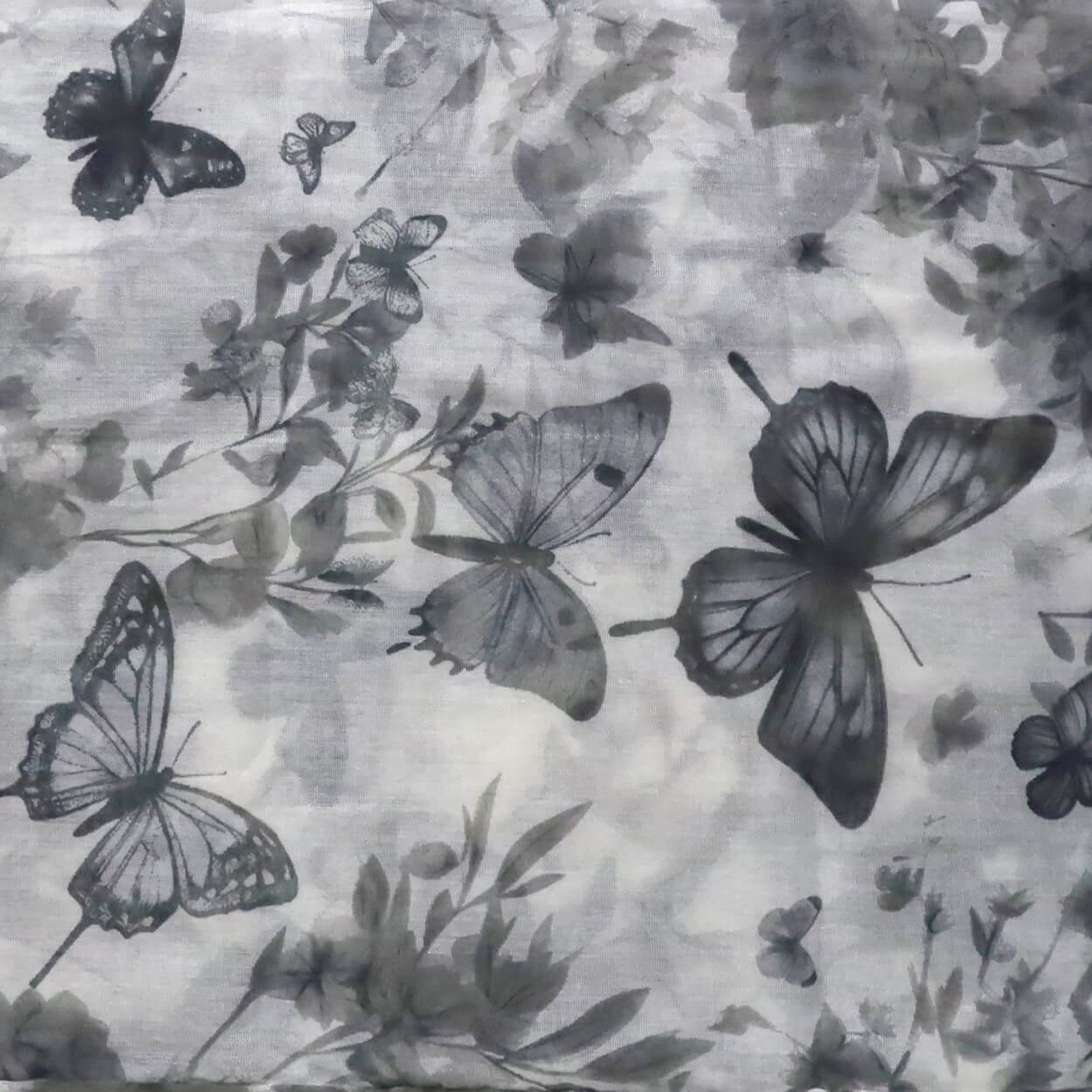 chic4home Loop Voyage Vibes, (1-St. 1-teilig), Damen Loop-Schal Schlauchschal Schmetterling Muster