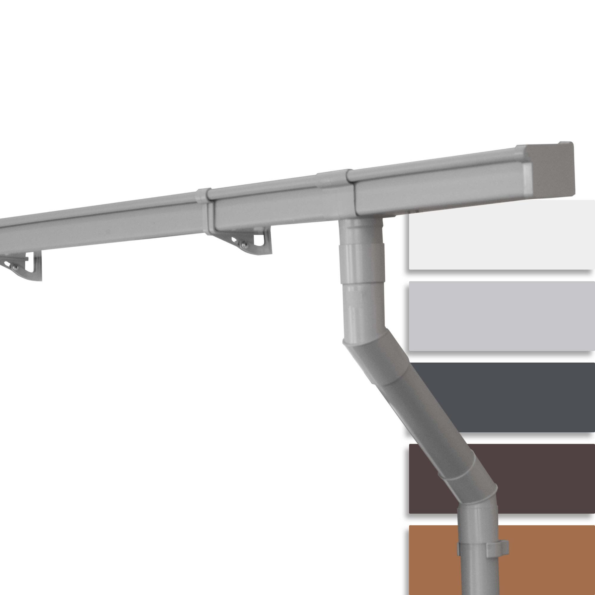 INEFA Dachrinne Dachrinnen Set Gartenhaus, NW günstig online kaufen