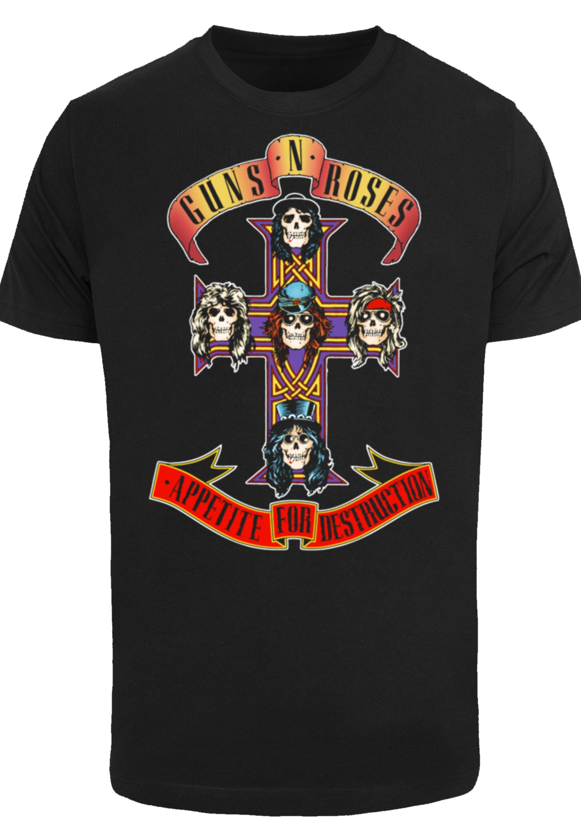 F4NT4STIC T-Shirt "Guns n Roses Appetite For Destruction", Print günstig online kaufen