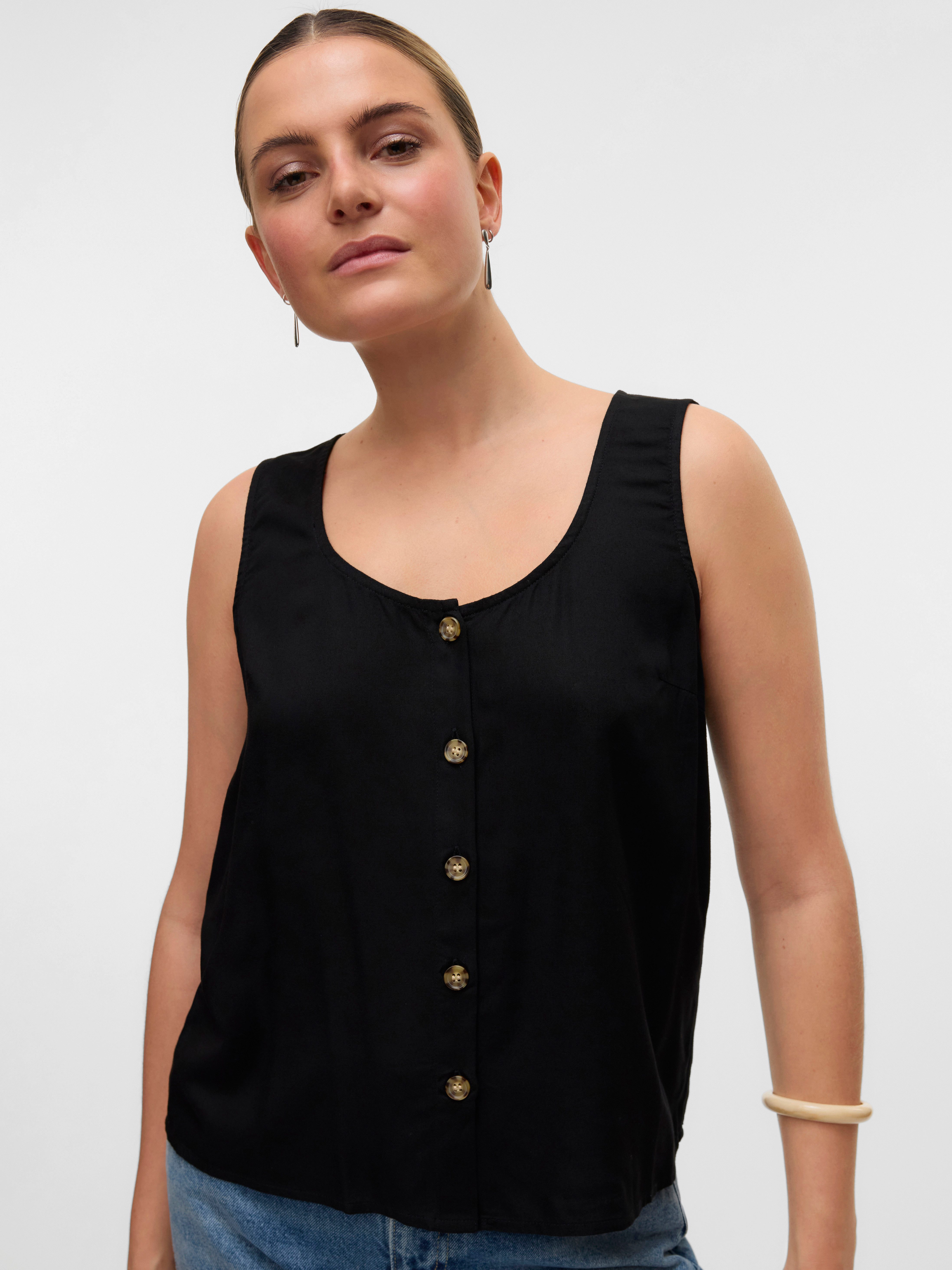 Vero Moda Blusentop VMBUMPY SL SHIRT günstig online kaufen