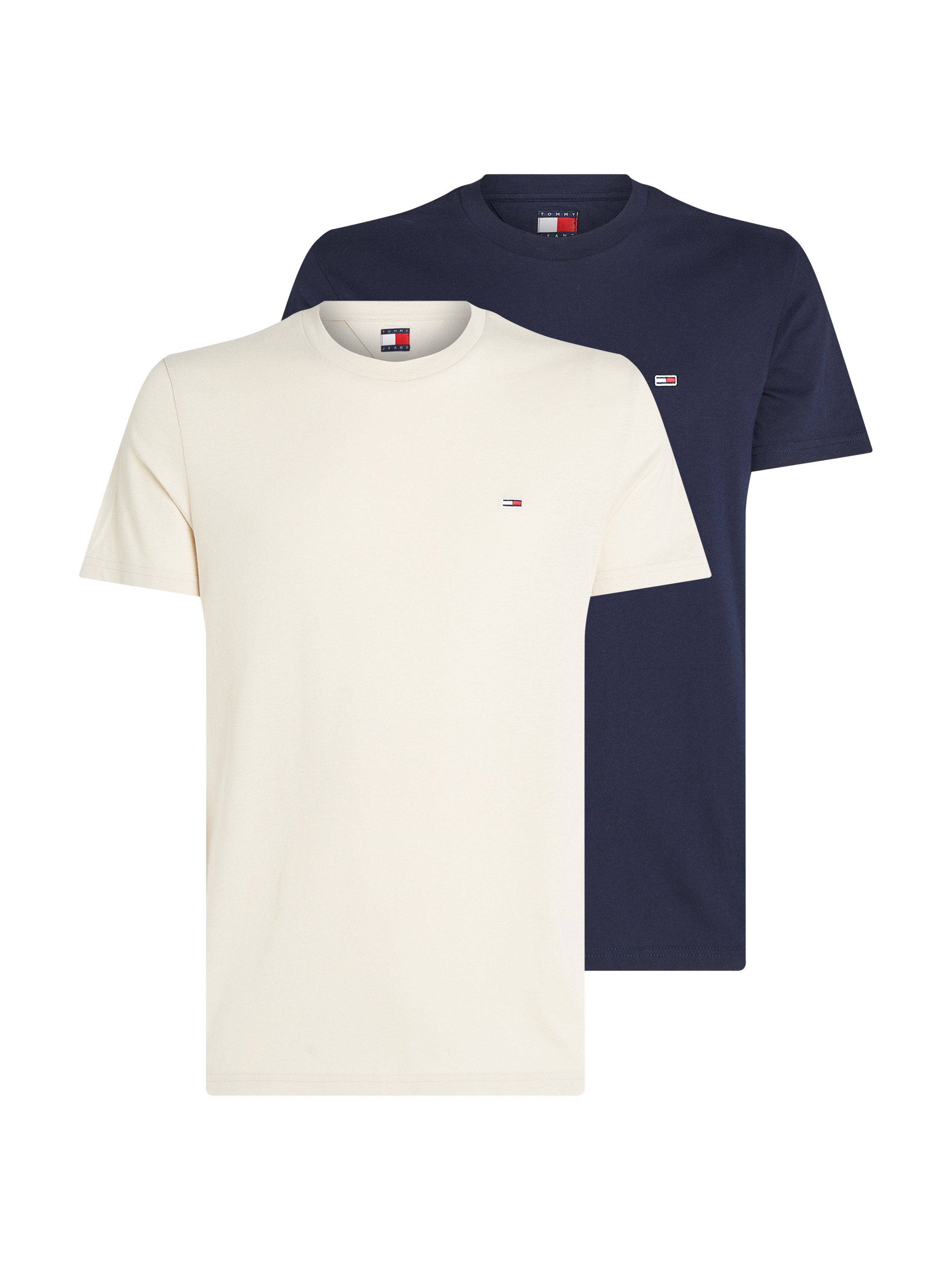 Tommy Jeans Rundhalsshirt TJM XSLIM 2PACK günstig online kaufen
